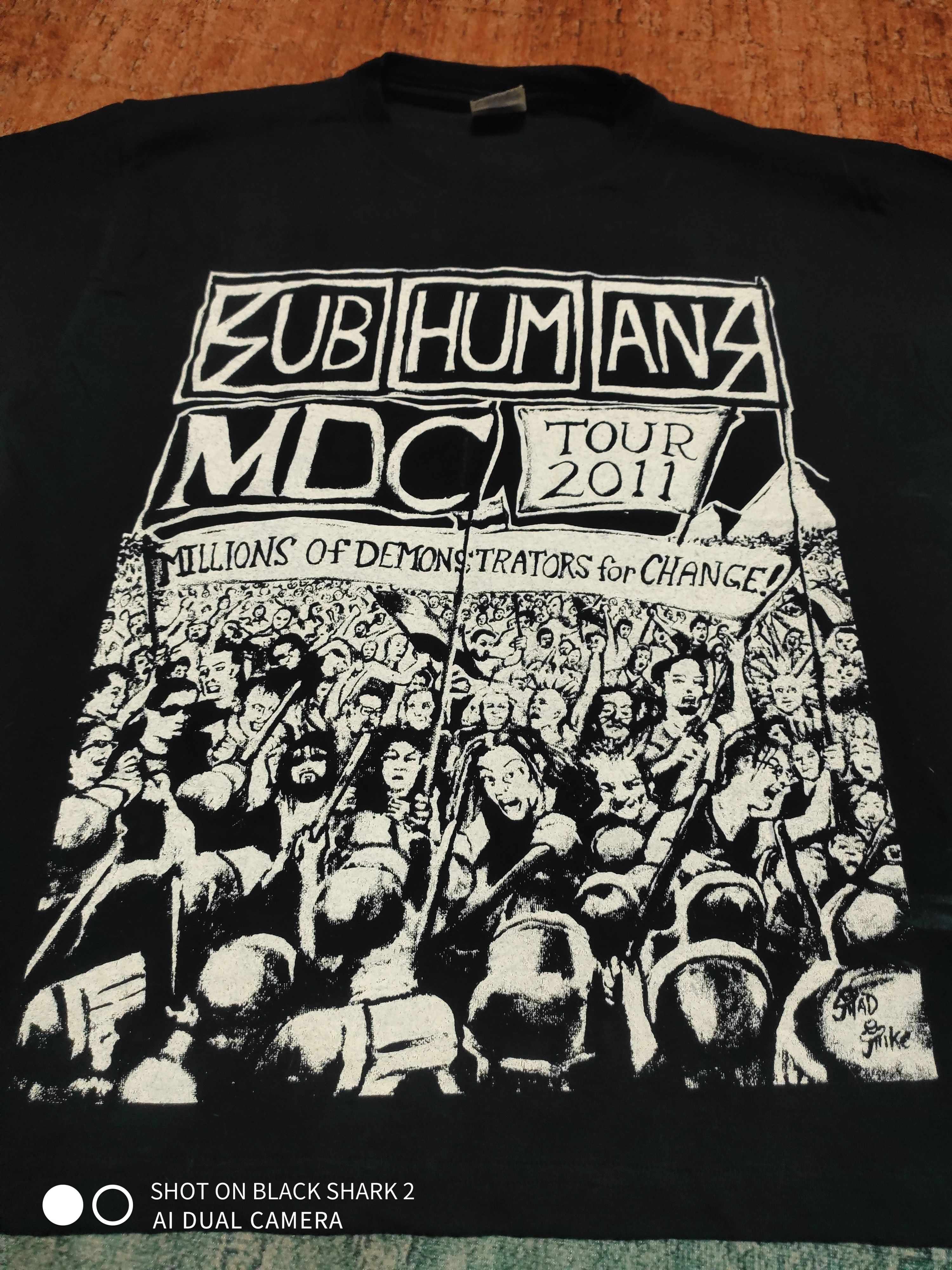 Gildan SUBHUMANS MDC TOUR 2011 Size US M / EU 48-50 / 2 - 2 Thumbnail