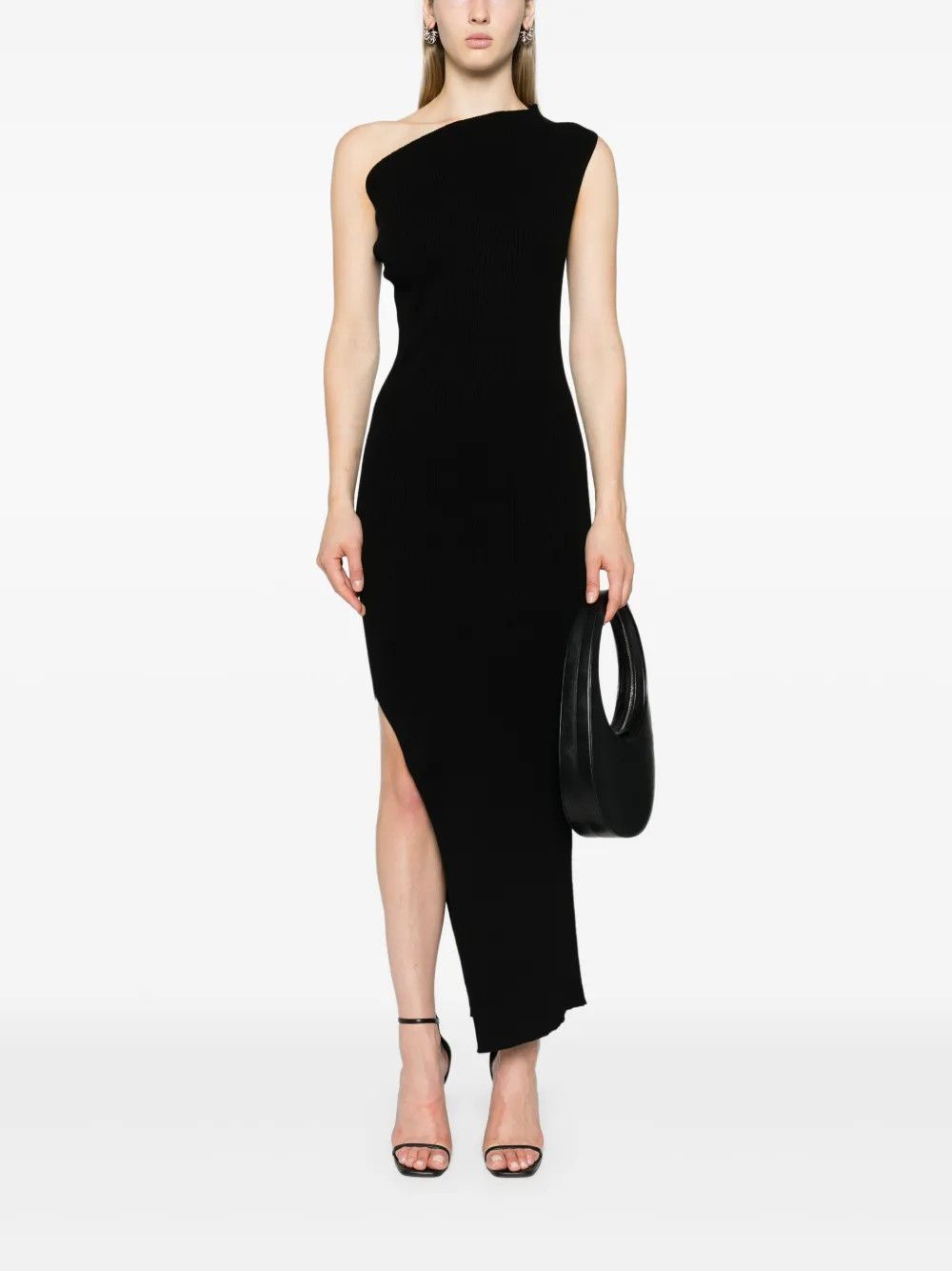 Rick Owens o1y0126 Maxi Dress in Black Size S / US 4 / IT 40 - 4 Thumbnail