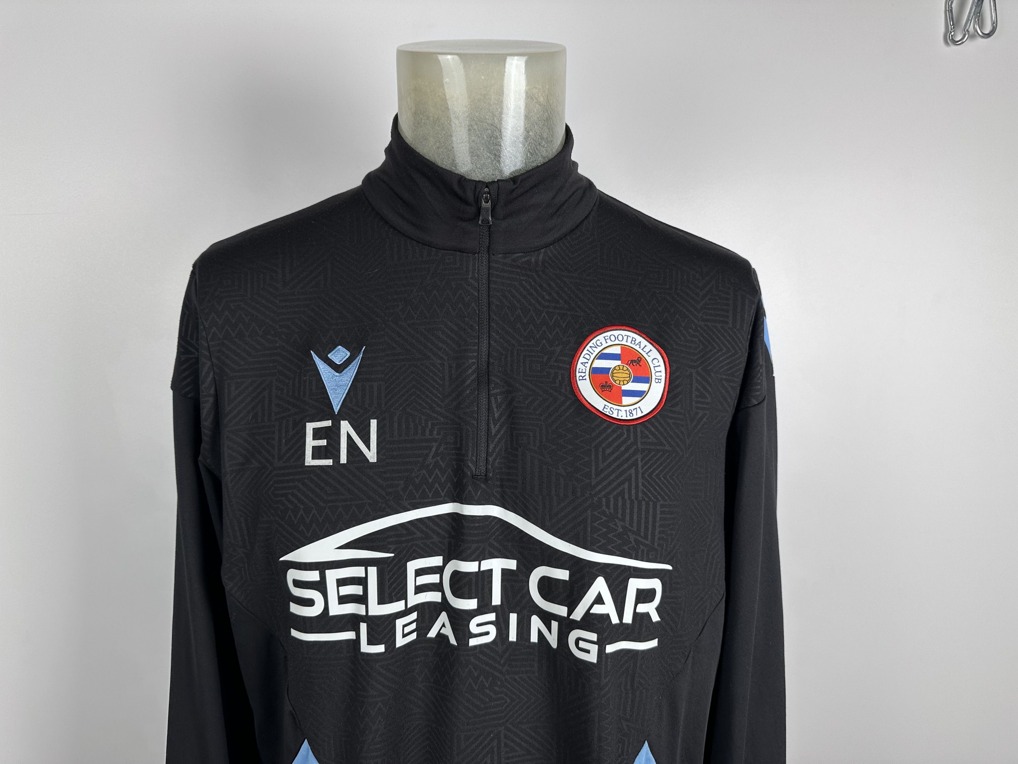 Macron Reading FC 2022 Suit Macron Track Top Soccer Long Sleeve Size US XL / EU 56 / 4 - 4 Thumbnail