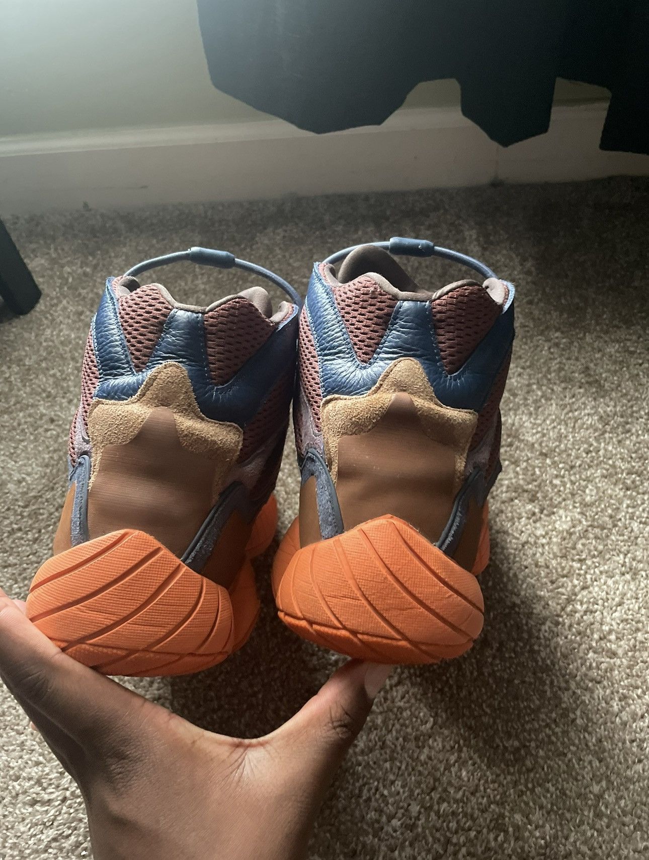 Yeezy Adidas Yeezy 500 High Tactile Orange Size US 14 / EU 47 - 6 Thumbnail