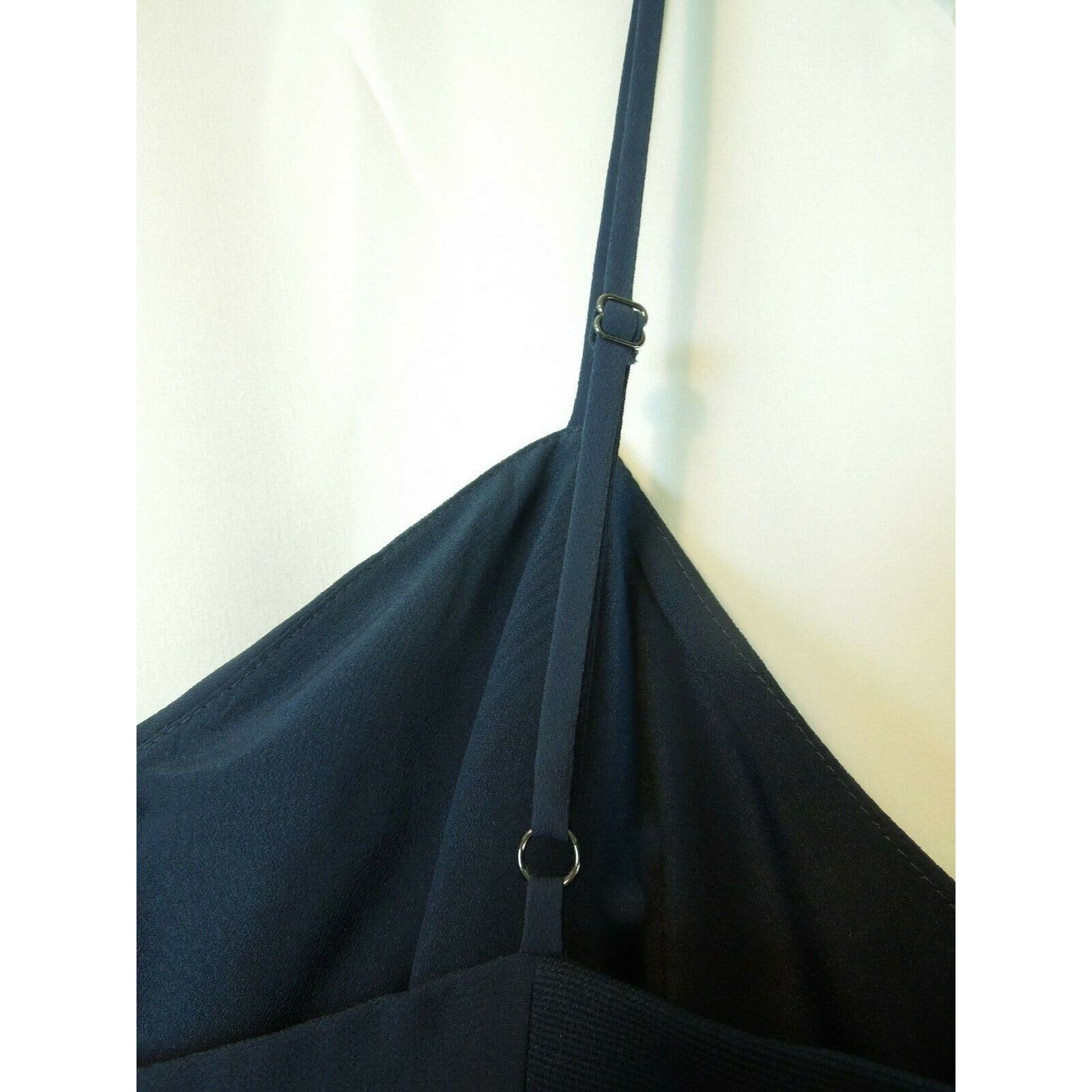 Bcbgmaxazria BCBG Generation Women's Navy Blue Cocktail Prom Evening Gown Size XS / US 0-2 / IT 36-38 - 8 Thumbnail