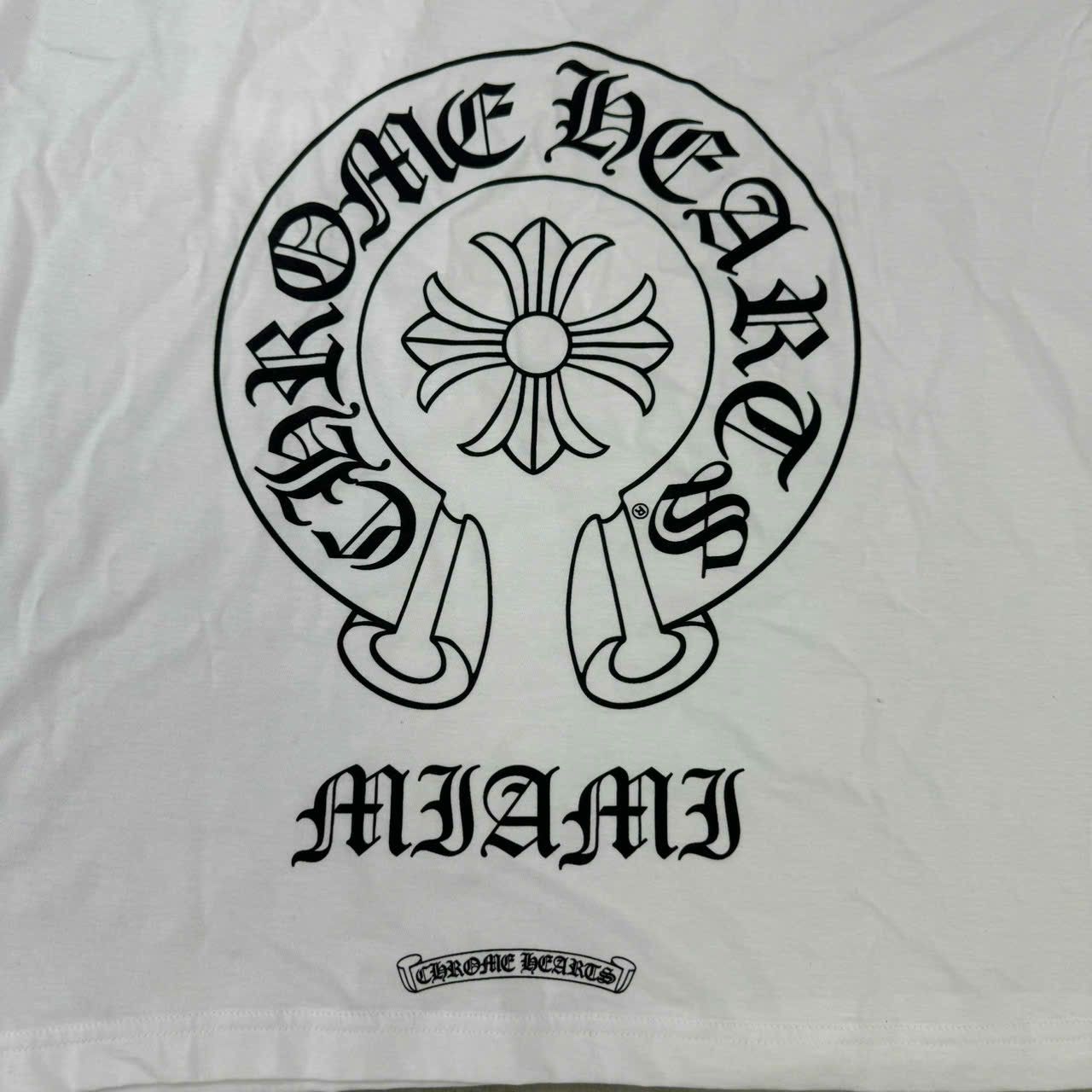 Chrome Hearts Chrome Hearts Miami Exclusive Short Sleeve Tee Shirt White Size US XL / EU 56 / 4 - 2 Thumbnail