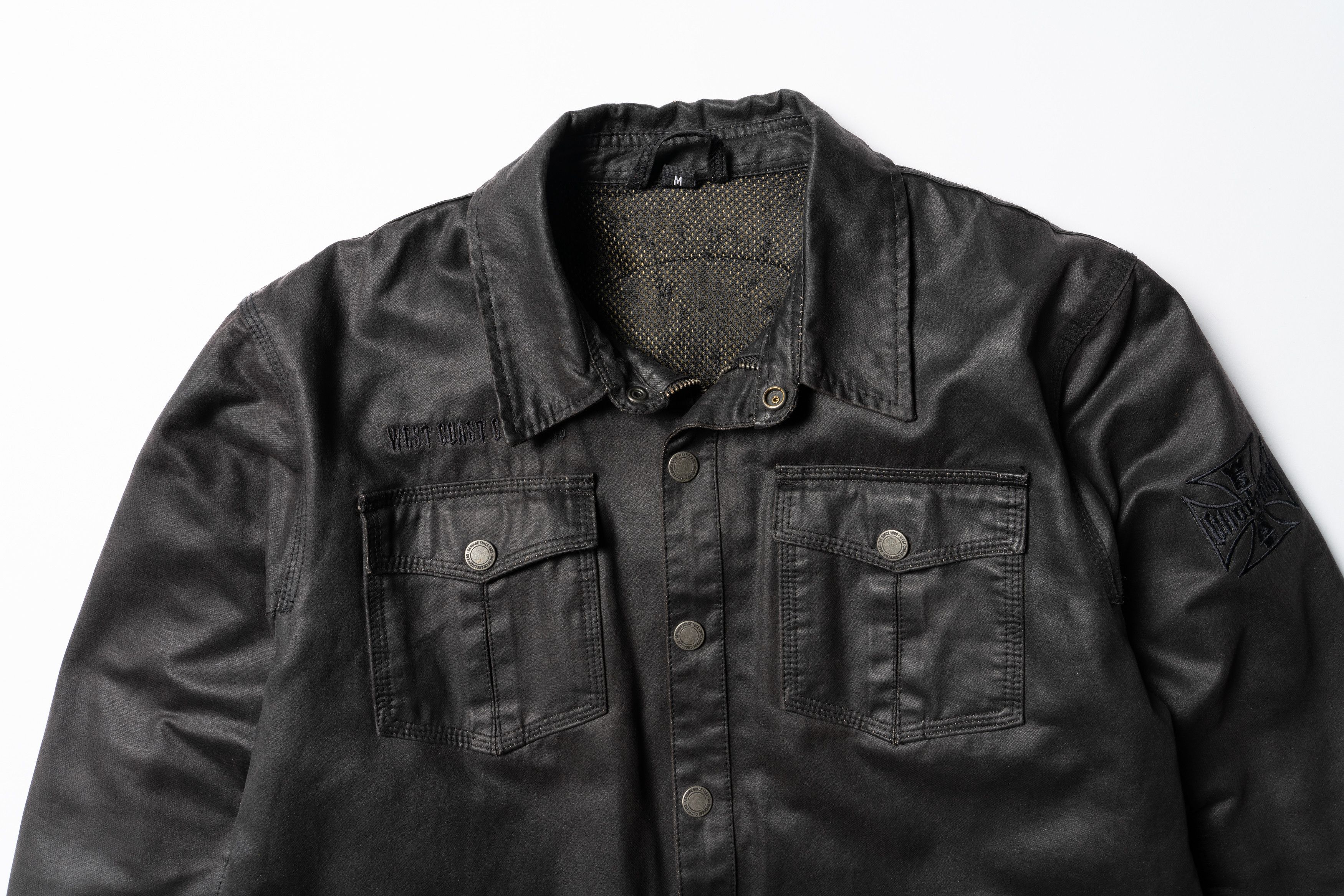 West Coast Choppers 🔵 West Coast Choppers Motorcycle Оacket Forged Riding Shirt Size US M / EU 48-50 / 2 - 2 Thumbnail