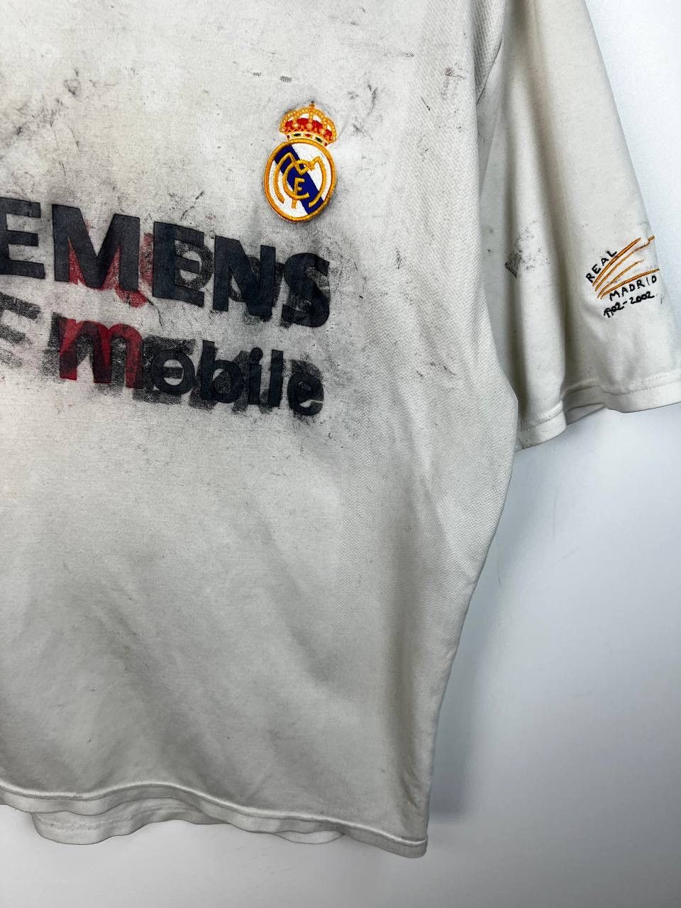 Adidas × Vintage Real Madrid Adidas Roberto Carlos90s jersey t-shirts size XL Size US XL / EU 56 / 4 - 9 Thumbnail