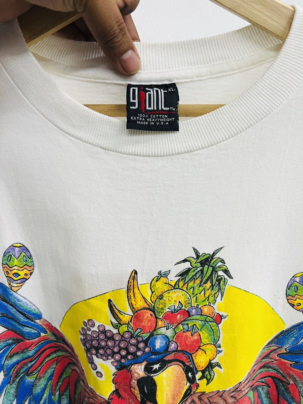 Band Tees × Giant × Vintage VINTAGE JIMMY BUFFET 1994 FRUITCAKES ON TOUR TEE Size US XL / EU 56 / 4 - 6 Thumbnail