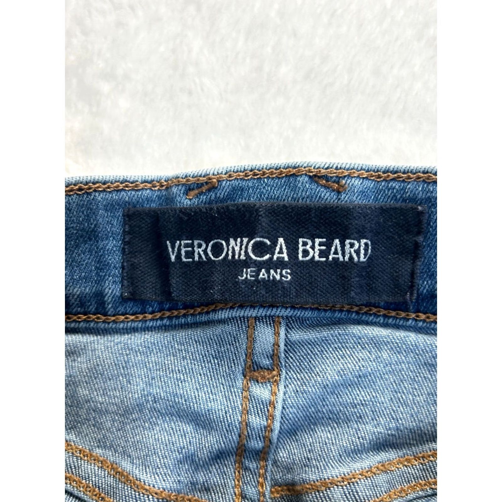 Veronica Beard Veronica Beard Carson Ankle Flare High Rise Jeans 26 Blue Denim Stretch Jeans Women Adult Regular Size 26 Blue Denim Stretch Size 26" / US 2 / IT 38 - 4 Thumbnail
