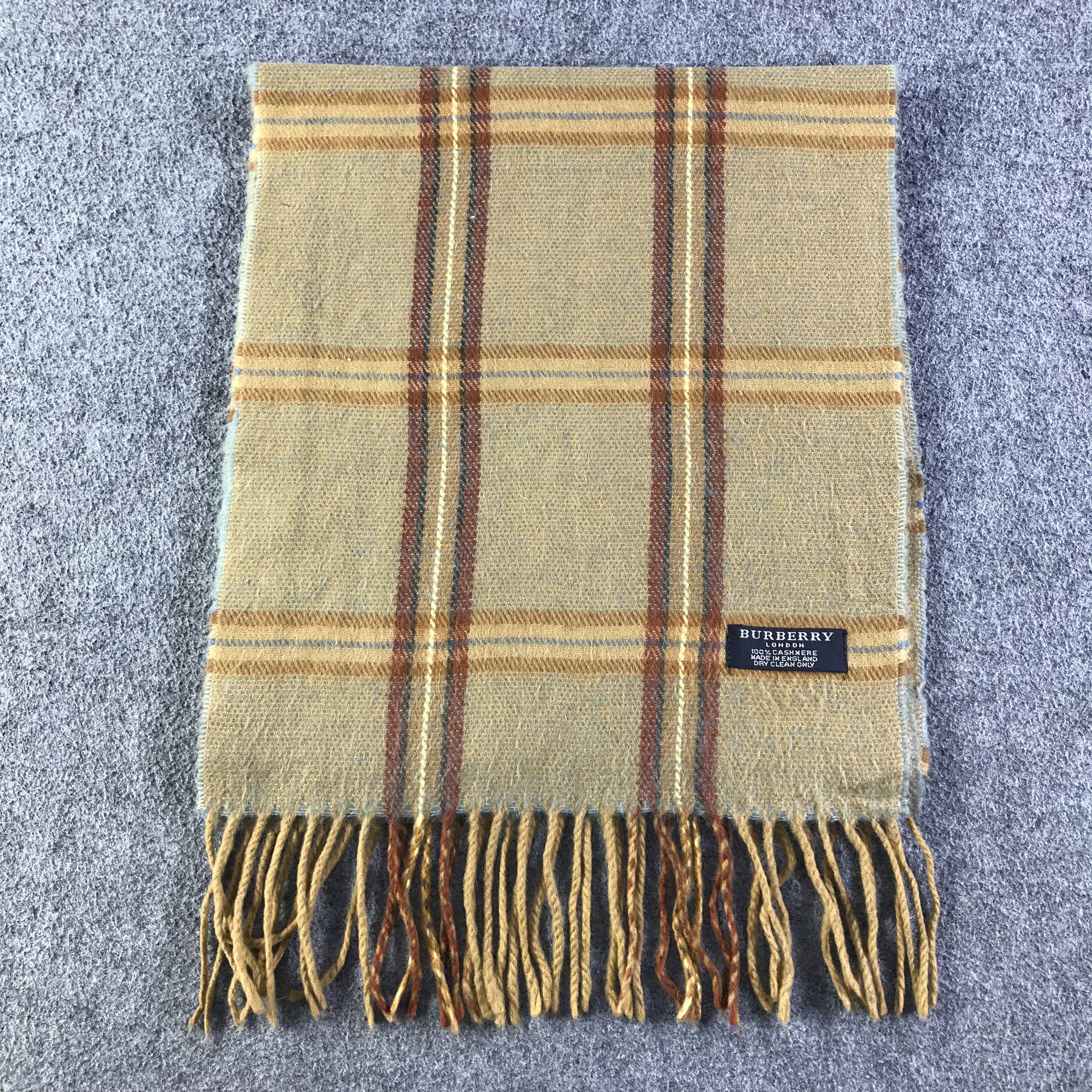 Burberry Burberry Cashmere Scarf / Muffler / Neckwear SS1546 Size ONE SIZE - 3 Thumbnail