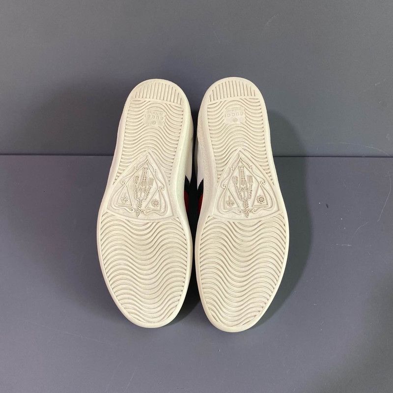 Gucci Gucci Ace High-Top Sneaker in White -2508 Size US 7.5 / EU 40-41 - 4 Thumbnail