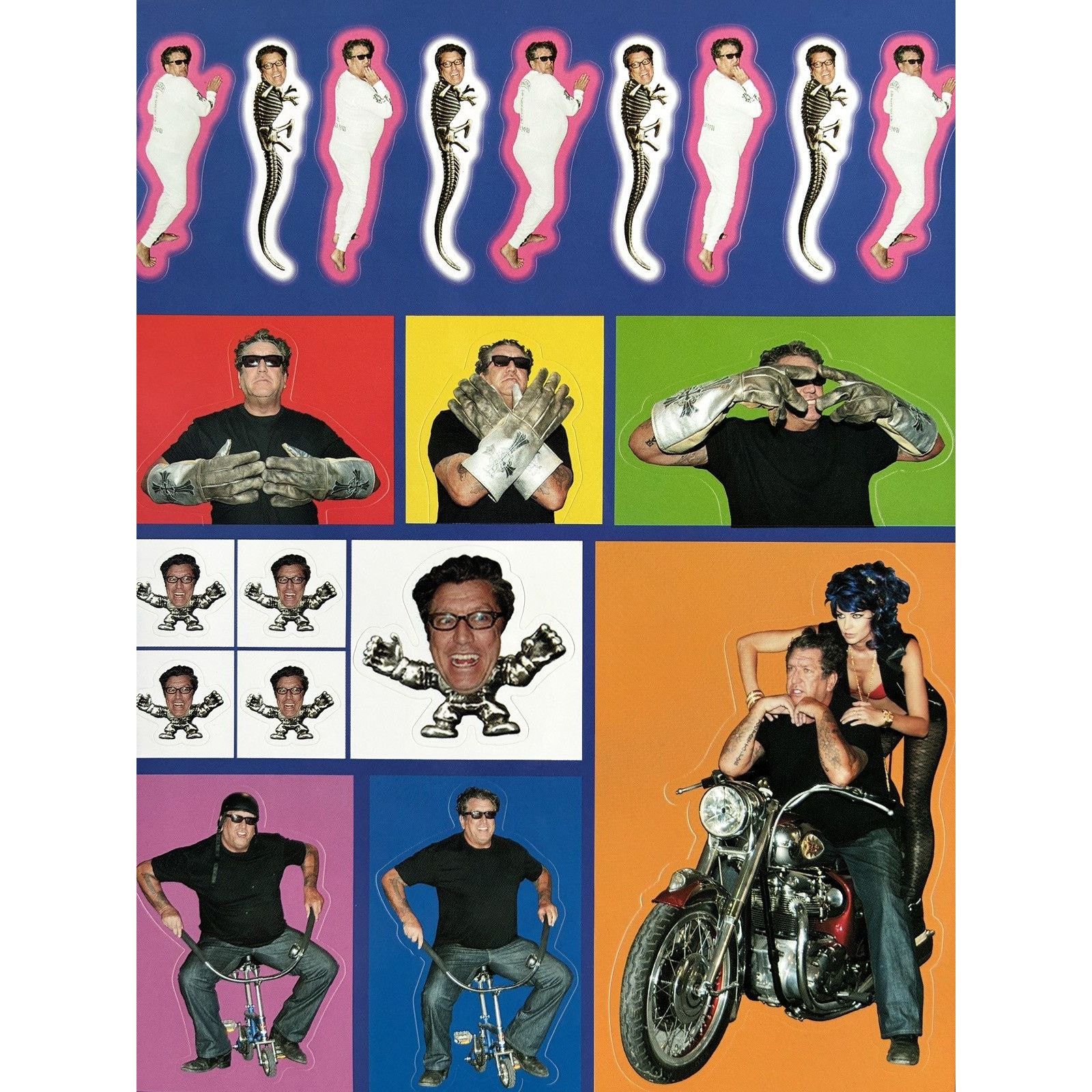 Chrome Hearts Chrome Hearts full Sticker sheet Size ONE SIZE - 2 Thumbnail