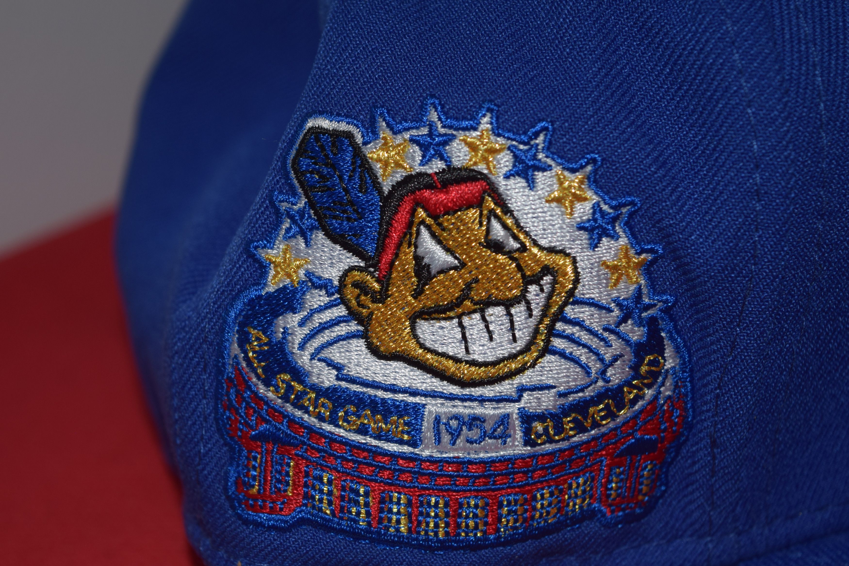 New Era New Era Cleveland Indians Chief Wahoo All Star Fitted Hat Size ONE SIZE - 7 Thumbnail