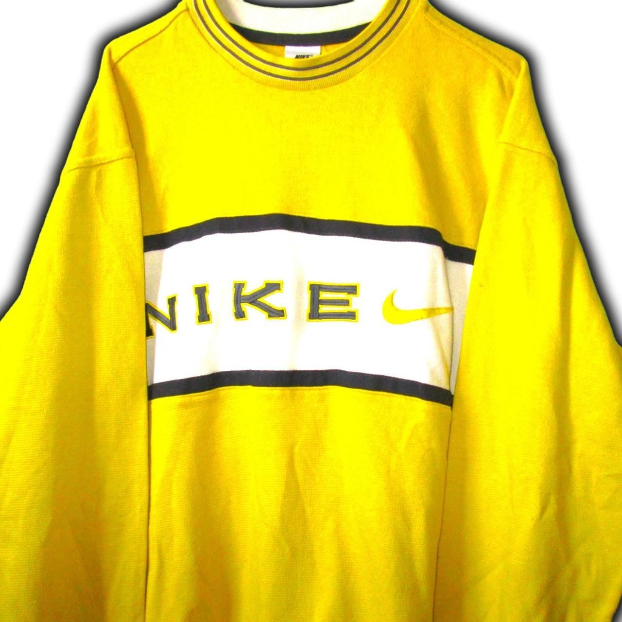 Nike Sweatshirt 90s Shirt Jersey Long Sleeves Size US M / EU 48-50 / 2 - 2 Thumbnail