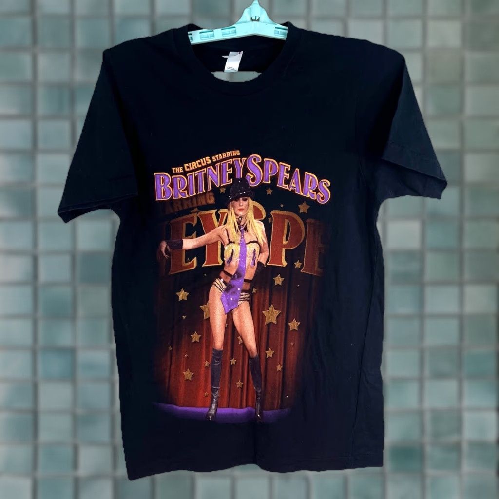 Anvil Britney Spears Circus Tour T-Shirt Adult Size S Black Size US S / EU 44-46 / 1 - 1 Thumbnail