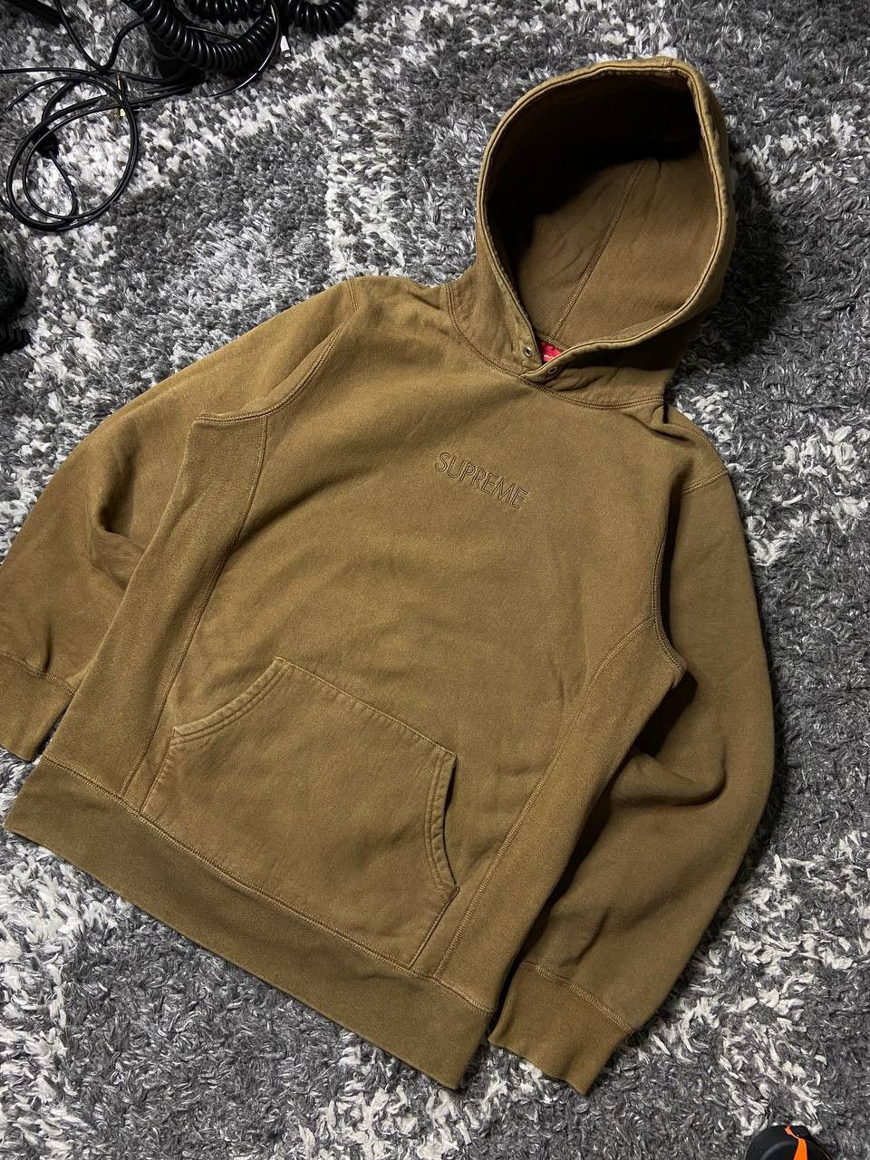 Supreme Supreme Tonal Embroidered Hoodie Pink F/W 15’ Size US M / EU 48-50 / 2 - 3 Thumbnail