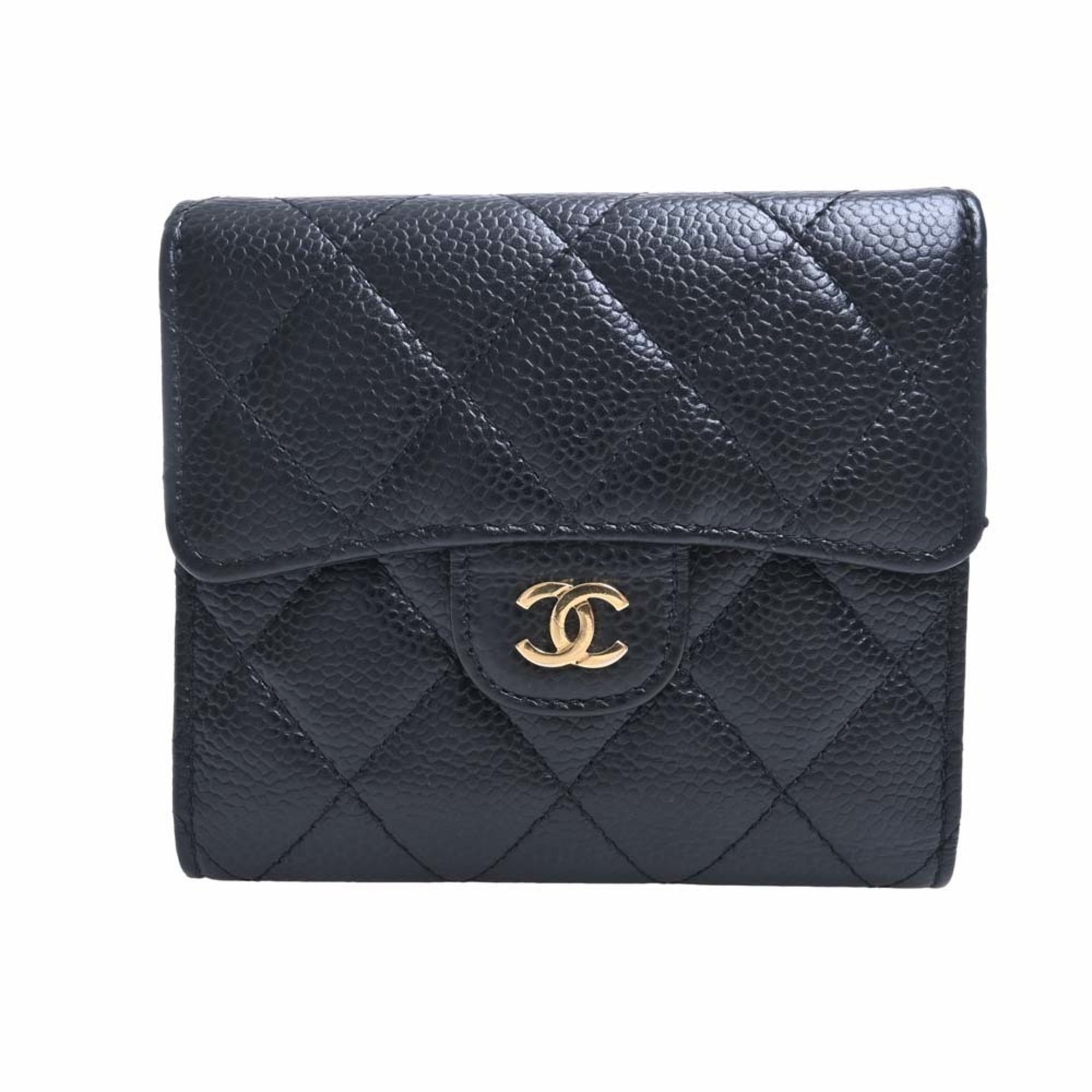 silver chanel wallet on