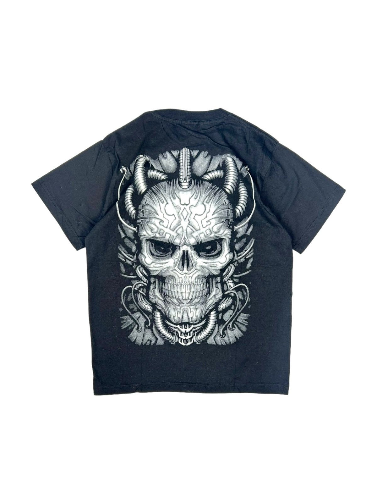 Vintage Vintage Rock Skull Skeleton black tee Size US M / EU 48-50 / 2 - 1 Thumbnail