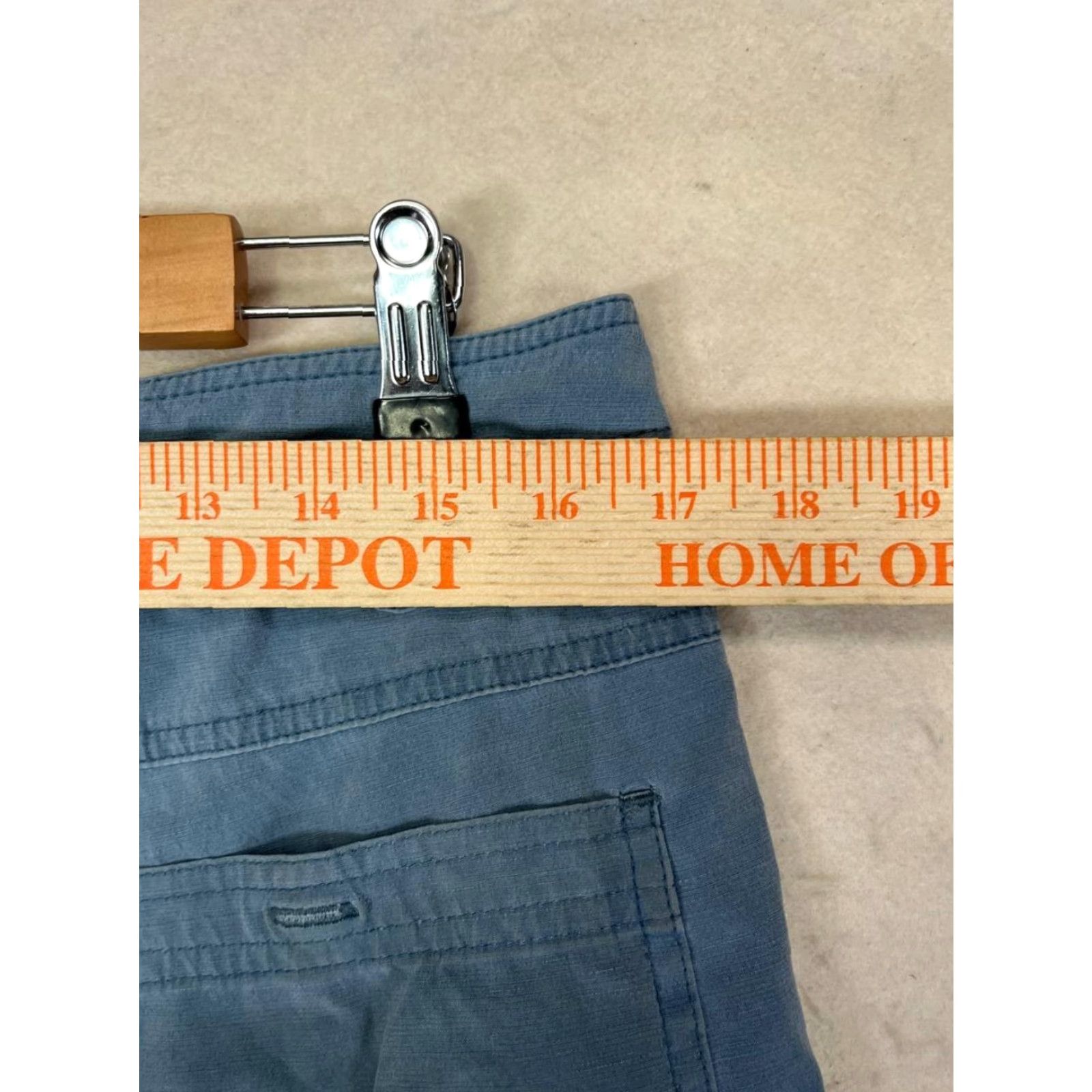 Rip Curl RIP CURL Board Shorts Mens Flat Front Blue 32 Chino Pockets Polyester Viscose Casual Travel Size US 32 / EU 48 - 3 Thumbnail