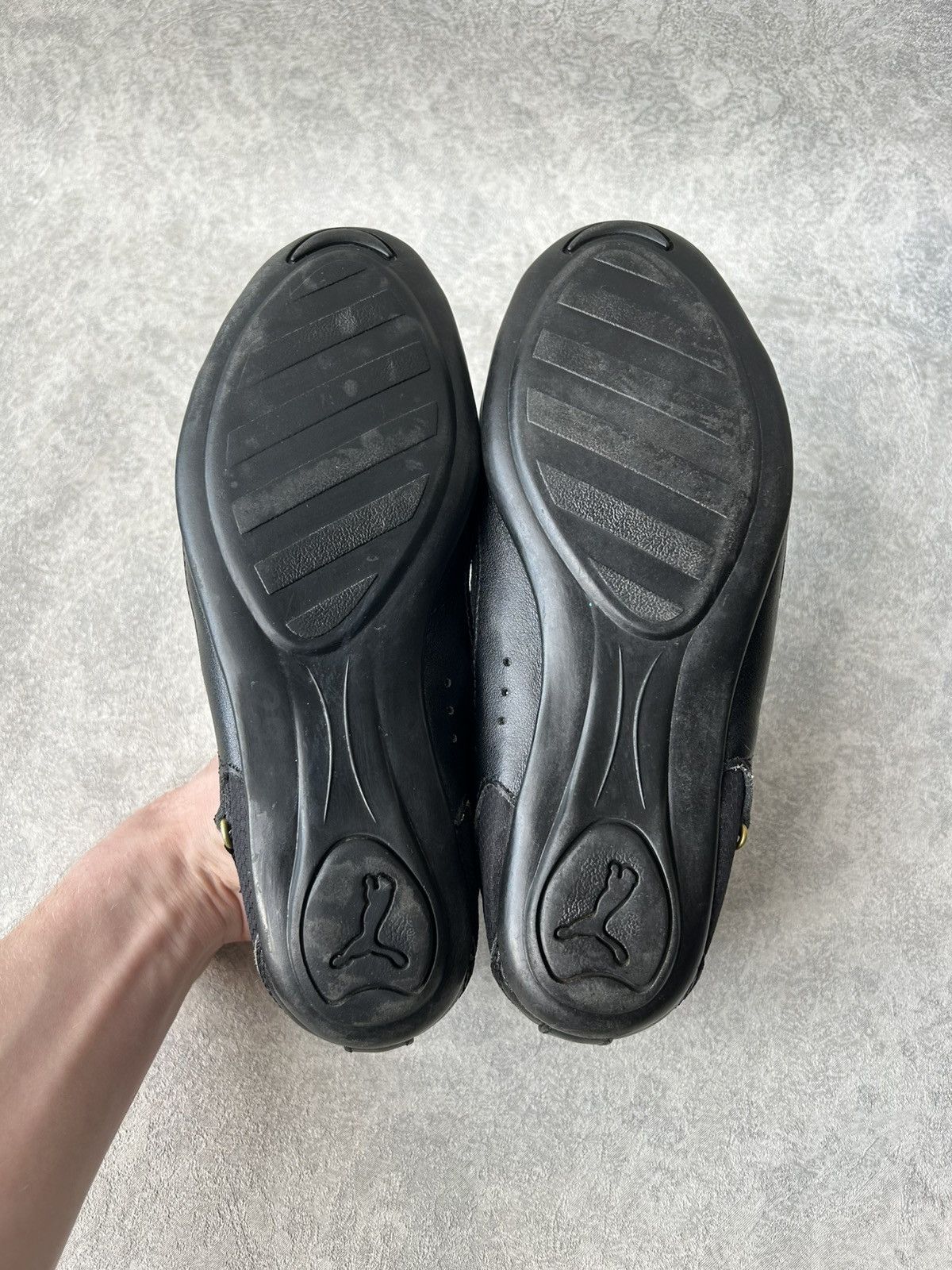 Puma Y2K 2000s Puma Archive Cyber Leather Ballet Flats Size US 6.5 / IT 36.5 - 8 Thumbnail