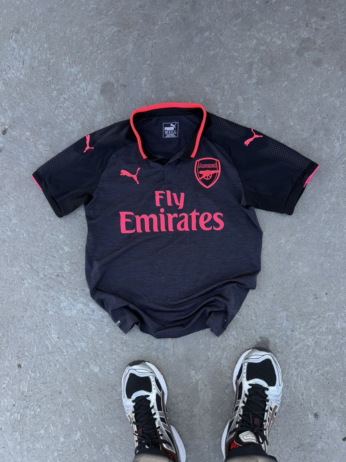 Puma FC Arsenal London 2017 Soccer Y2k Football Jersey Blokecor Size US XS / EU 42 / 0 - 2 Thumbnail