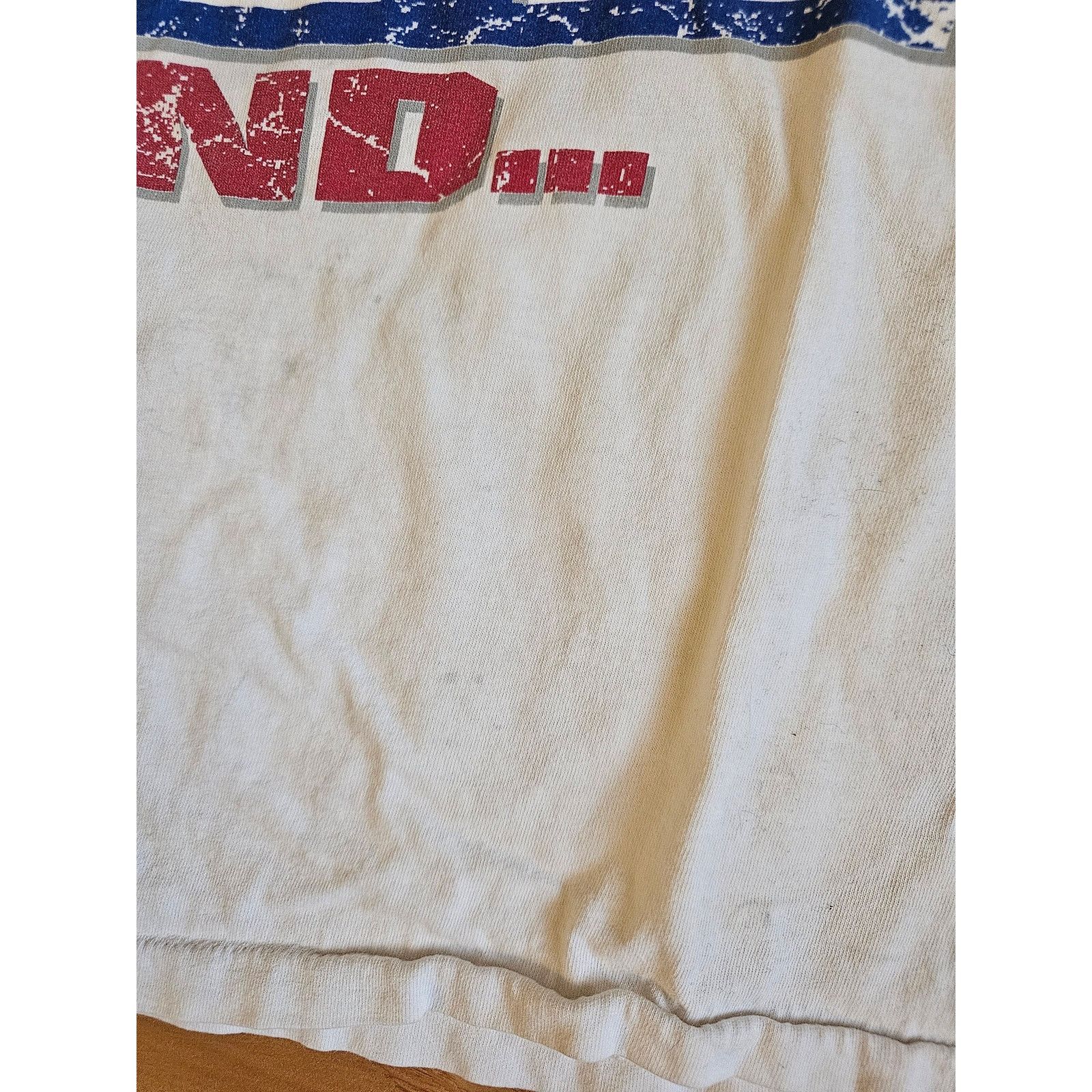 Other There Is A God Your Not Him Double Sided T-shirt 2XL 1990s Size US XL / EU 56 / 4 - 7 Thumbnail