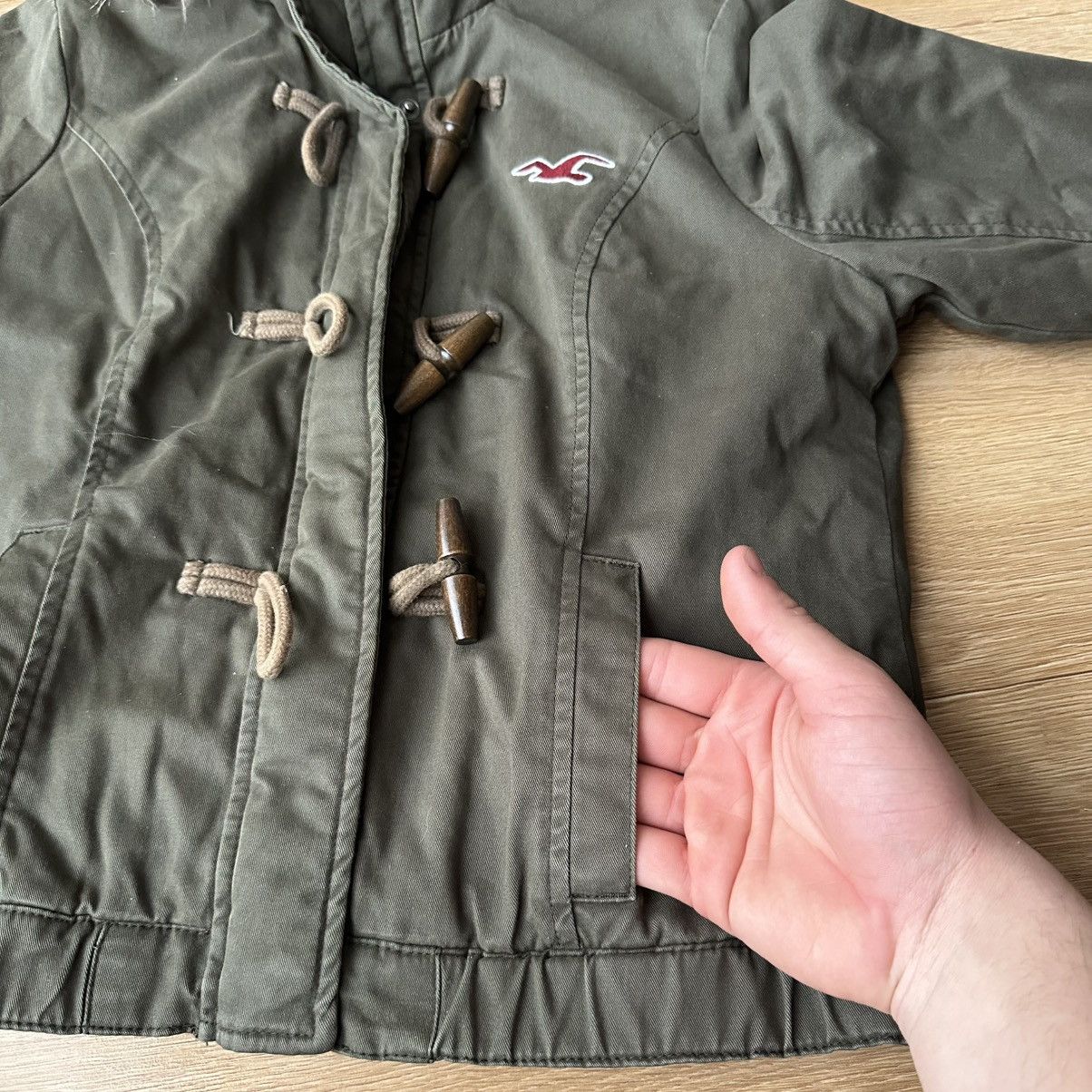 If Six Was Nine 90s Hollister Fur Jacket IfSixWasNine BabyDoll y2K Cropped Size L / US 10 / IT 46 - 18 Thumbnail