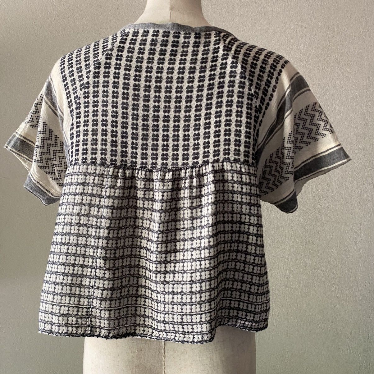 Designer ÉTOILE ISABEL MARANT Boho Woven Crop Top Size S / US 4 / IT 40 - 20 Thumbnail