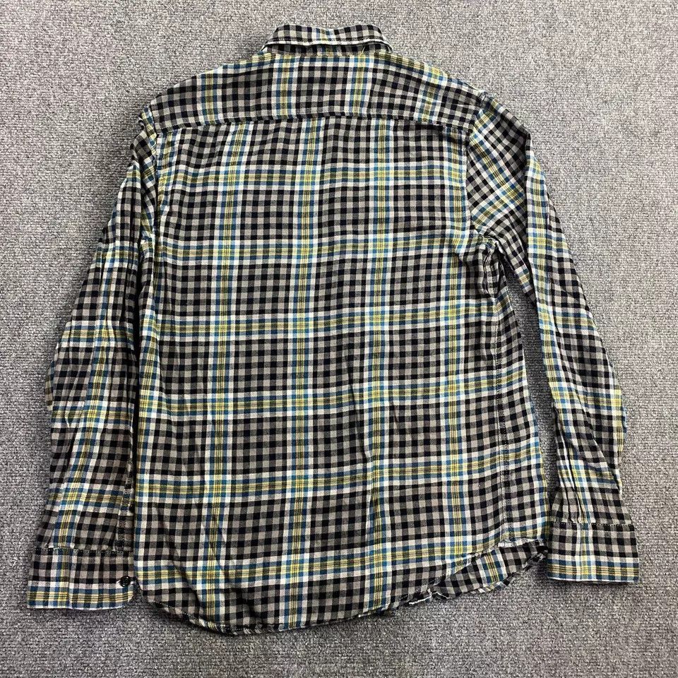 The Rail The Rail Shirt Men's Medium Check Button Down Flannel Cotton Size US M / EU 48-50 / 2 - 4 Thumbnail
