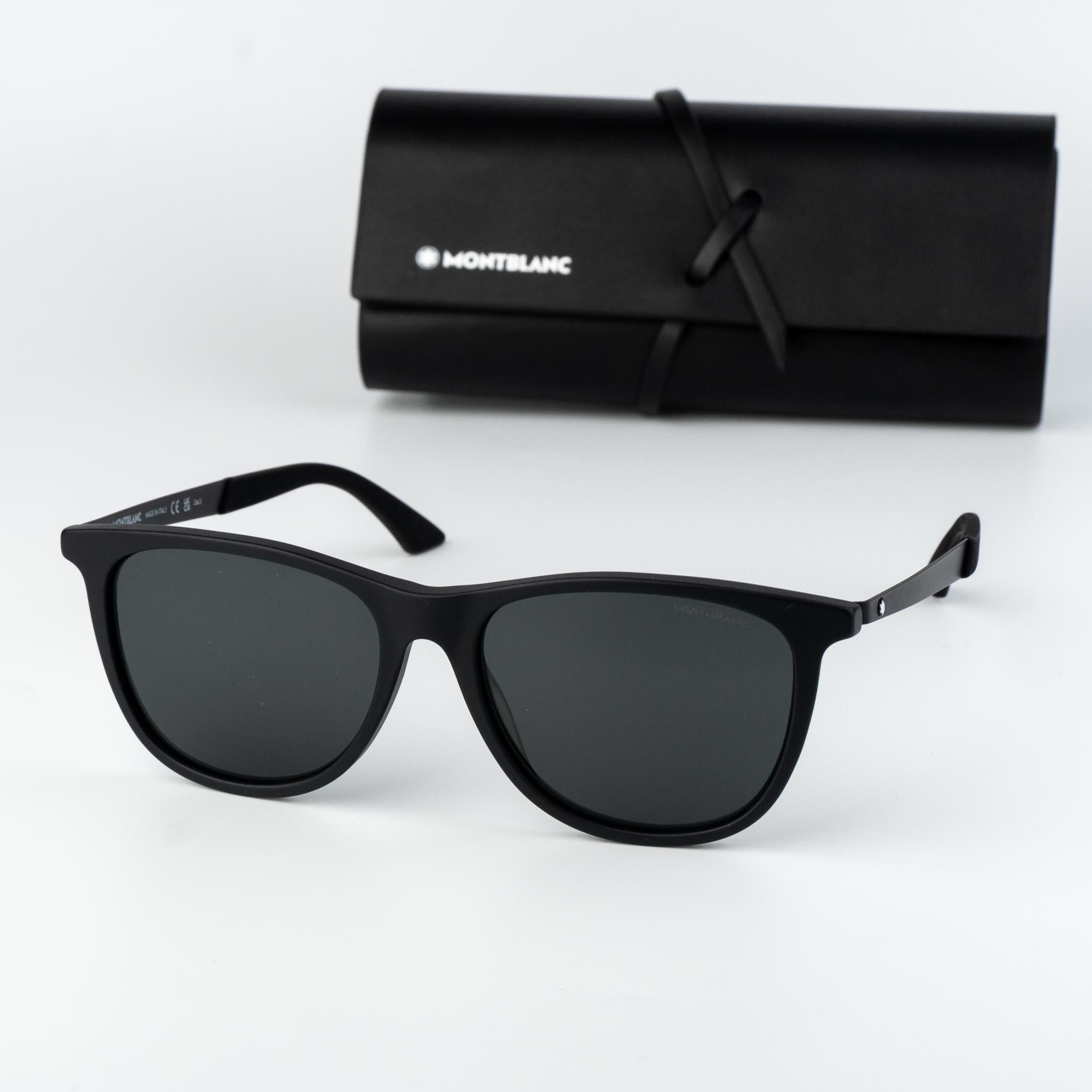 Montblanc Montblanc Men Sunglasses Square MB0330S 001 NEW AUTHENTIC Size ONE SIZE - 1 Thumbnail