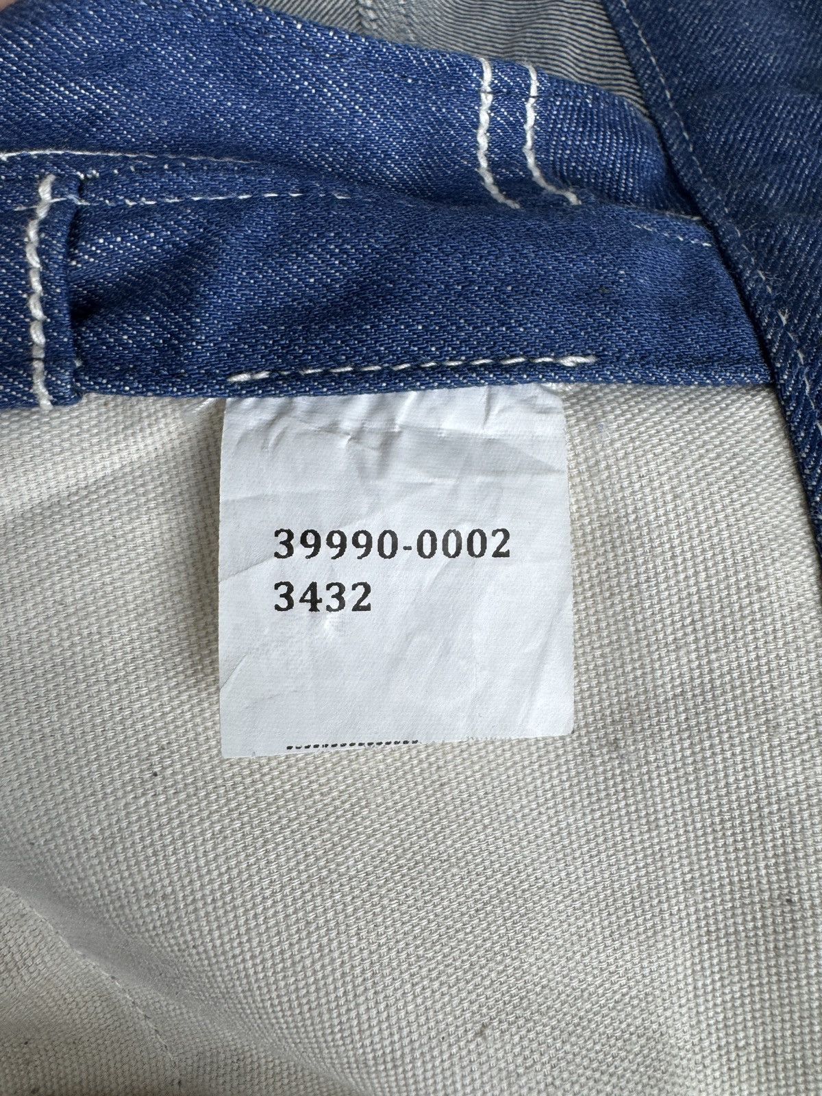 Levi's Vintage Clothing LEVI'S Patented Riveted Duck May 1873 Distressed Denim Jeans Size US 36 / EU 52 - 13 Thumbnail