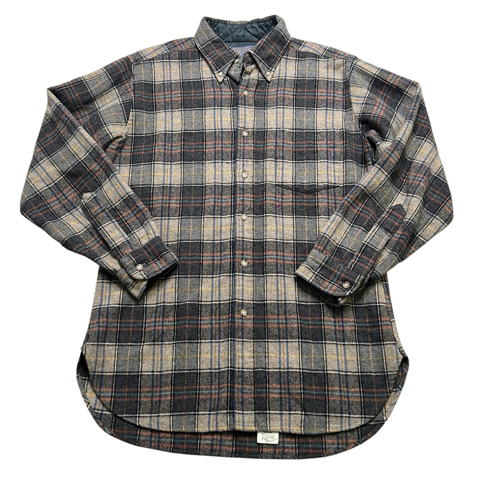Pendleton Vintage Pendleton Quilted Wool Shirt Jacket Plaid M USA 80s Size US M / EU 48-50 / 2 - 12 Thumbnail