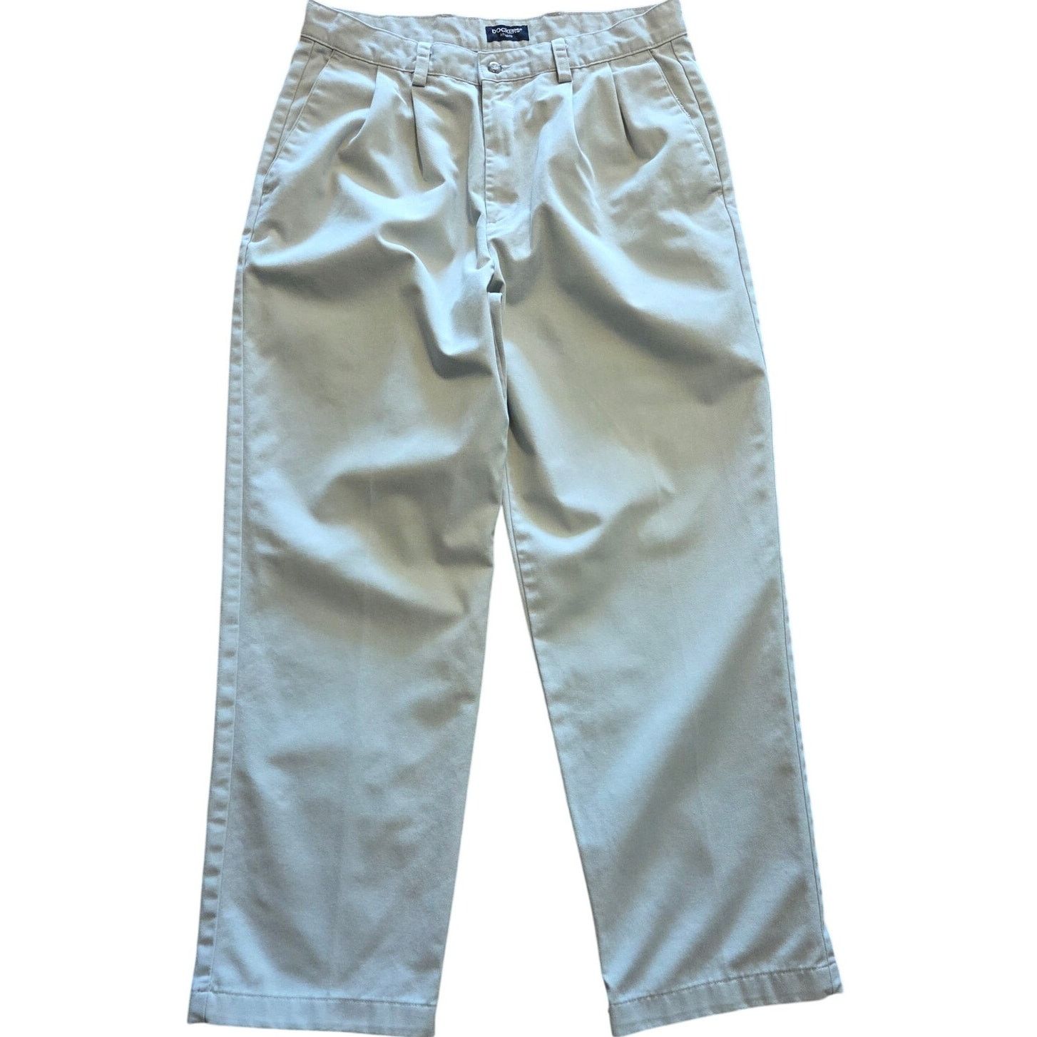 Dockers Stylish Cream Dockers Men's Chino Pants - Size W34 L30 Size US 34 / EU 50 - 1 Thumbnail