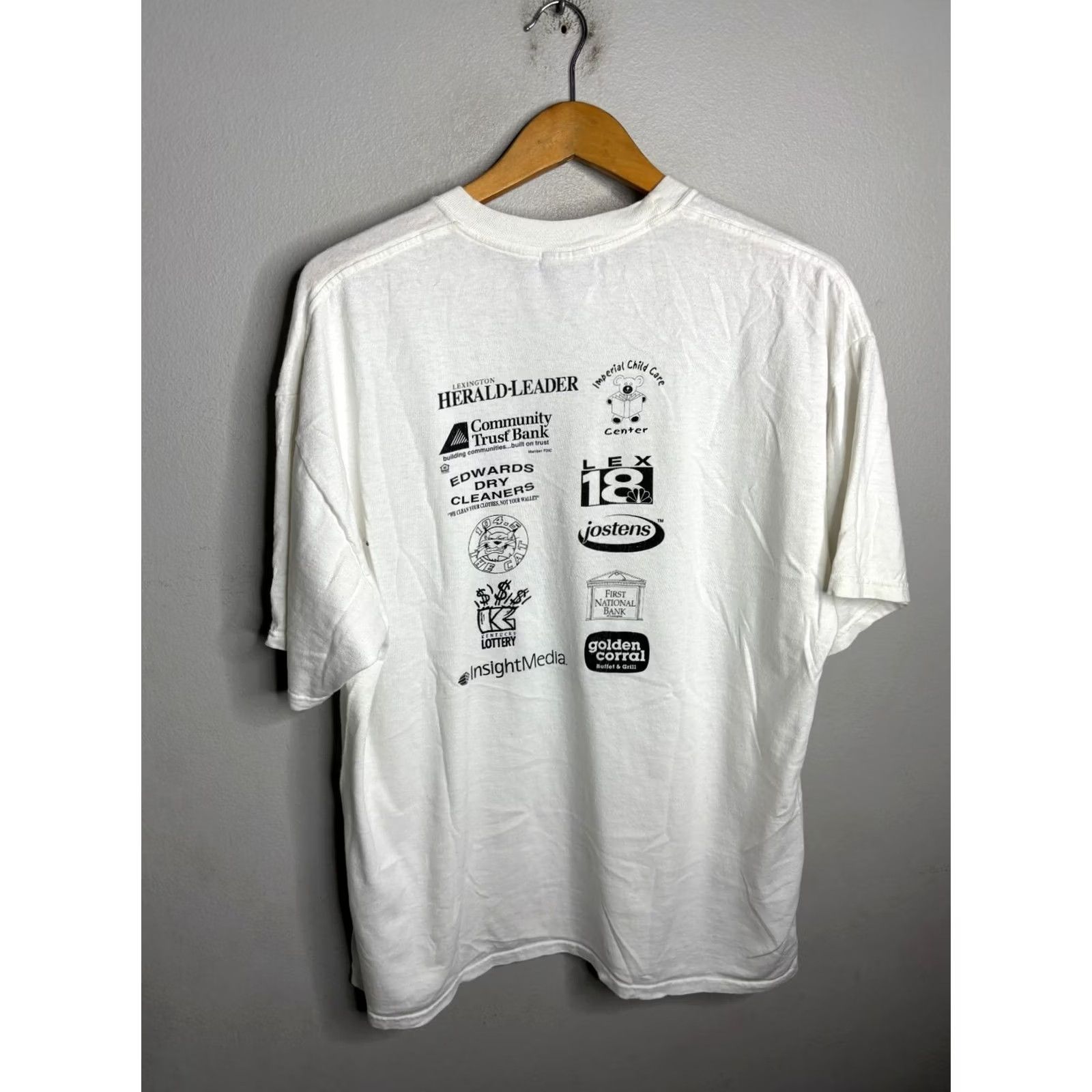 Jerzees VTG KSU THOROBREDS T Shirt Mens XL 2003 Kentucky State University HBCU Jerzees Cotton Kelly Crew Neck Short Sleeve Vintage 8/10 Size US XL / EU 56 / 4 - 4 Thumbnail