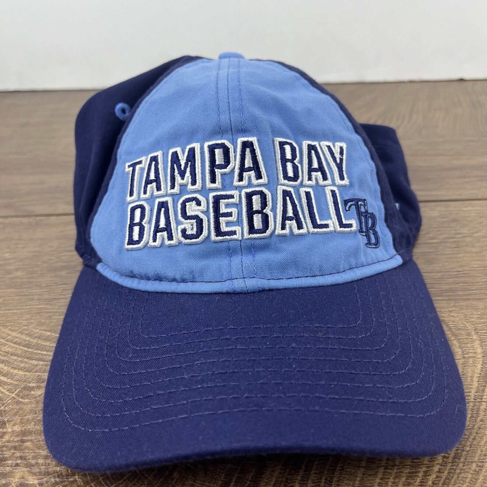 New Era Tampa Bay Rays Hat New Era Snapback Hat Blue Adjustable Hat Size ONE SIZE - 2 Thumbnail