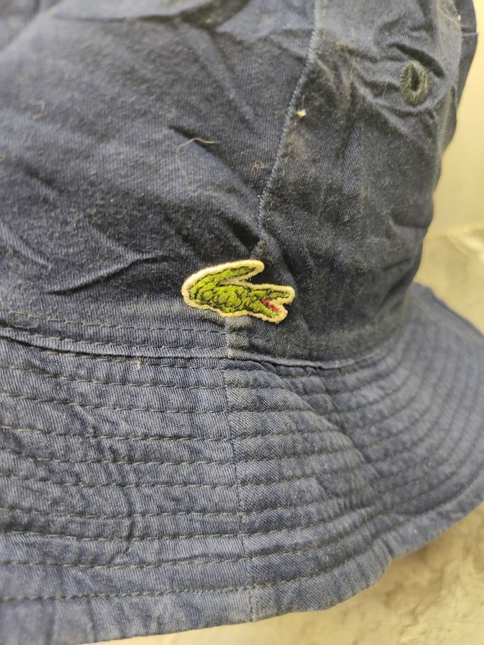 Lacoste × Vintage Vintage Lacoste Reversible Bucket Hat Size ONE SIZE - 5 Thumbnail