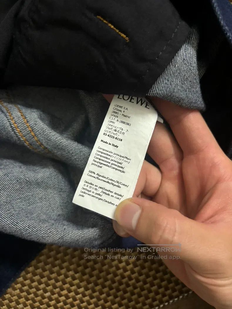 Loewe Loewe Solid Color Single-Breasted Collar Loose Long Sleeve Size US M / EU 48-50 / 2 - 4 Thumbnail