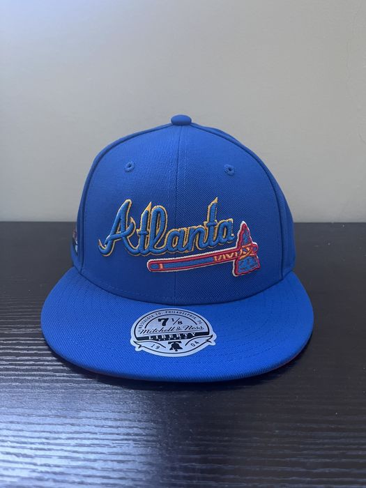Mitchell & Ness Lids x Topps Mitchell & Ness Atlanta Braves Size 7 1/8 Hat