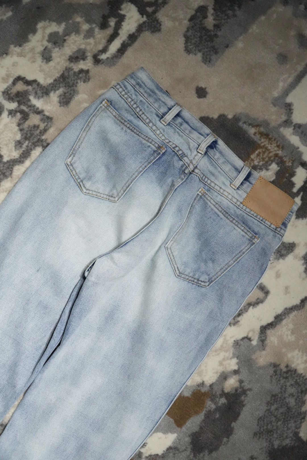Celine Celine Hedi Slimane Ripped Washed Denim Pants Size US 30 / EU 46 - 7 Thumbnail