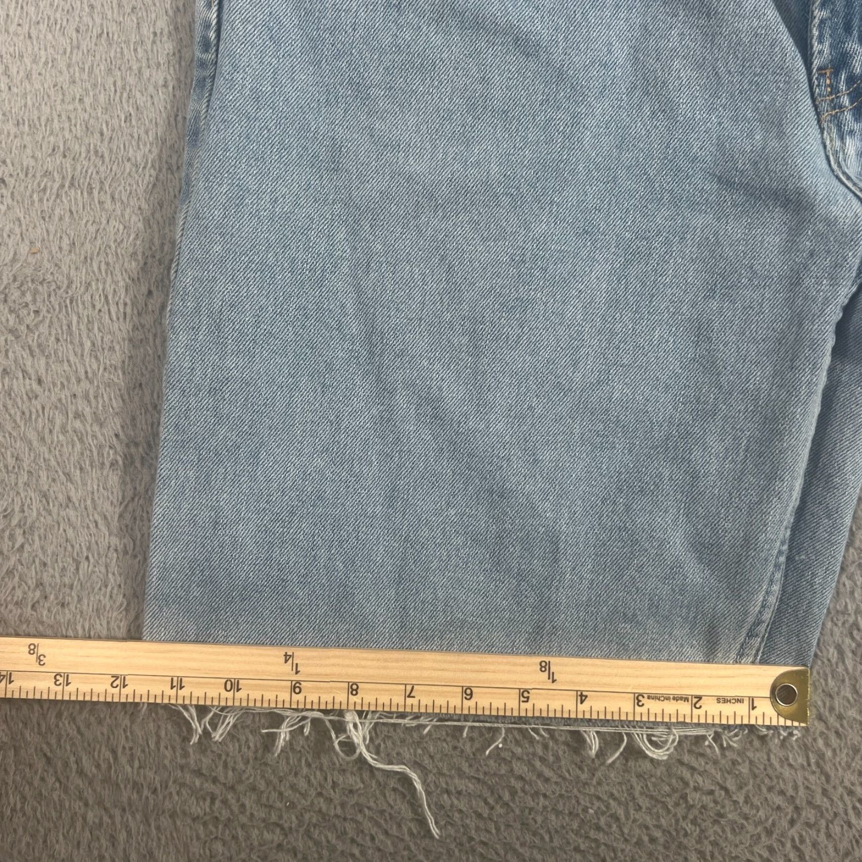 Levi's Levi's 550 Cut Off Shorts Size 36 Blue Bermuda 9" Jorts Faded Denim Baggy Y2K Size US 36 / EU 52 - 3 Thumbnail