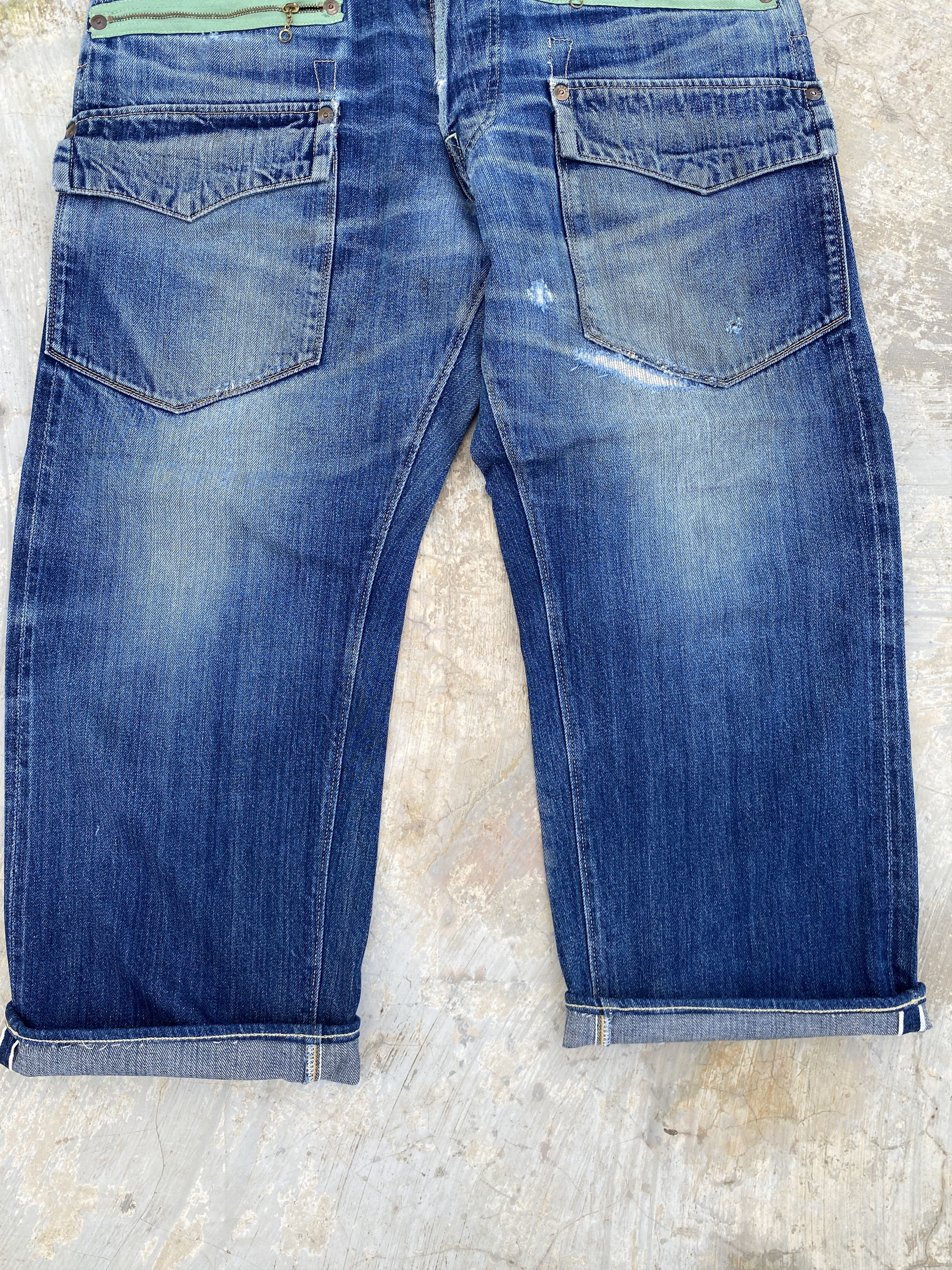 Evisu Evisu 9055 Philip Goss Siotani Brothers Selvedge Jeans Size US 36 / EU 52 - 5 Thumbnail