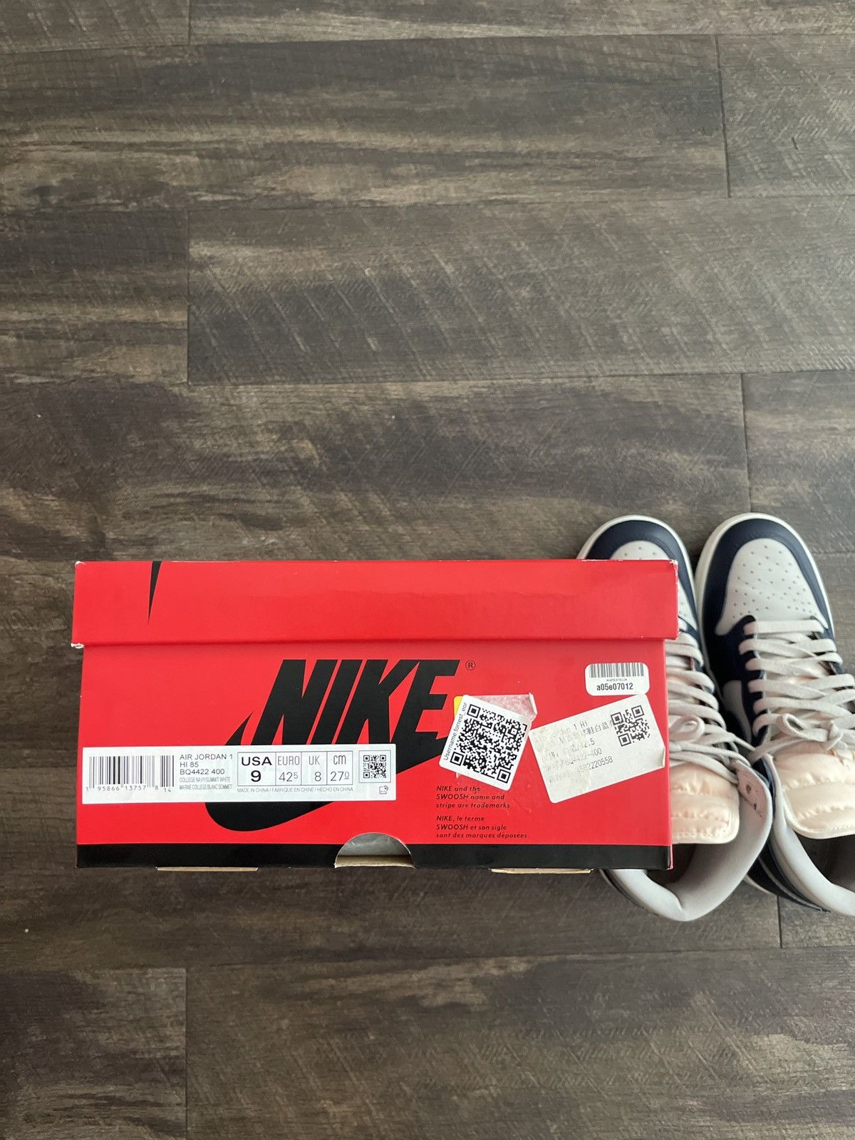 Jordan Brand JORDAN 1 RETRO HIGH '85 OG 'GEORGETOWN' Size US 9 / EU 42 - 4 Thumbnail