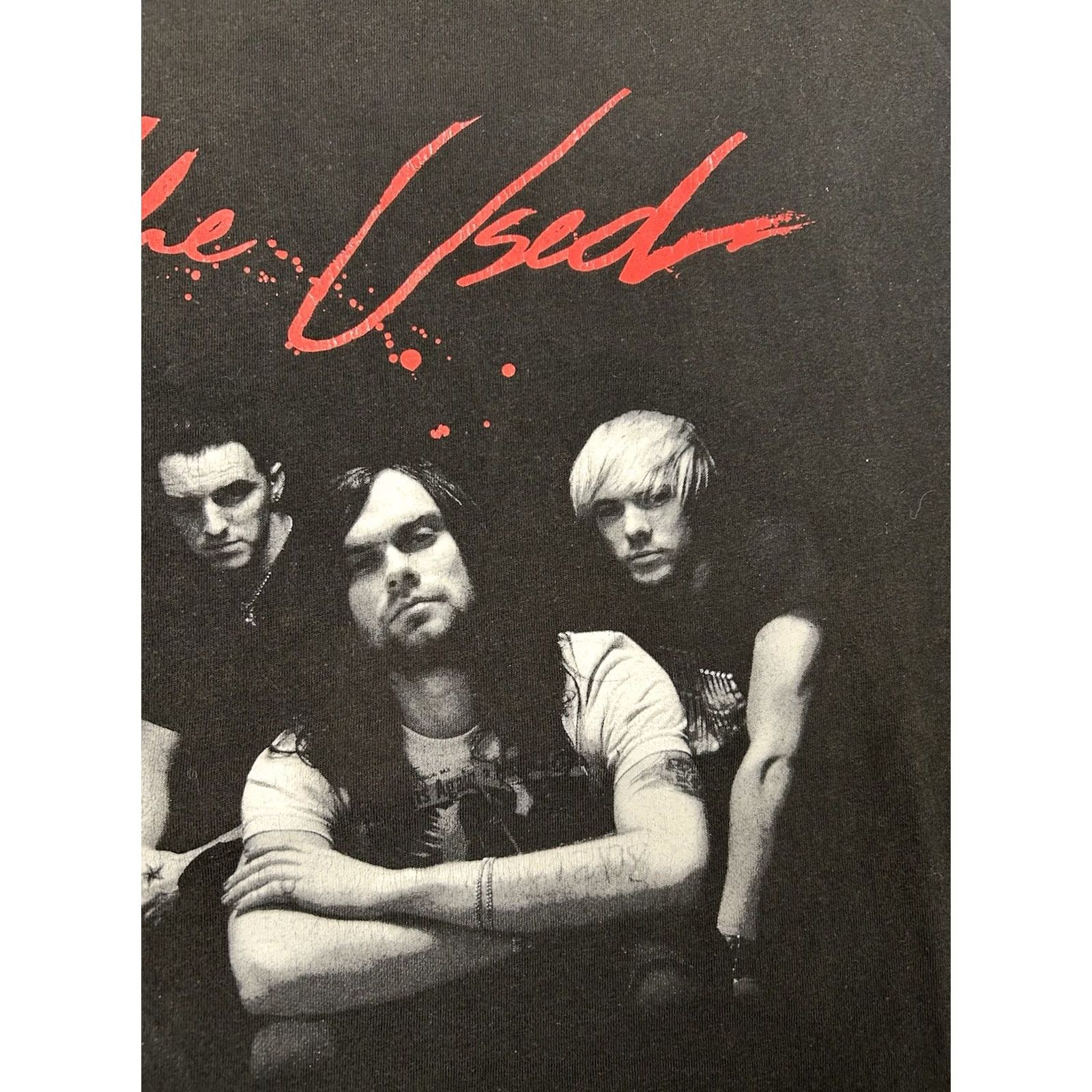 Vintage VINTAGE The Used In Love & Death Album Promo Emo Punk Band Tee XL Black 00s Size US XL / EU 56 / 4 - 5 Thumbnail