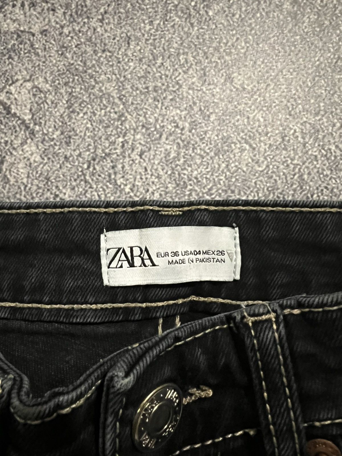 Vintage CRAZY inspired By If Six Was Nine flared – y2k archive drip Size US 32 / EU 48 - 4 Thumbnail