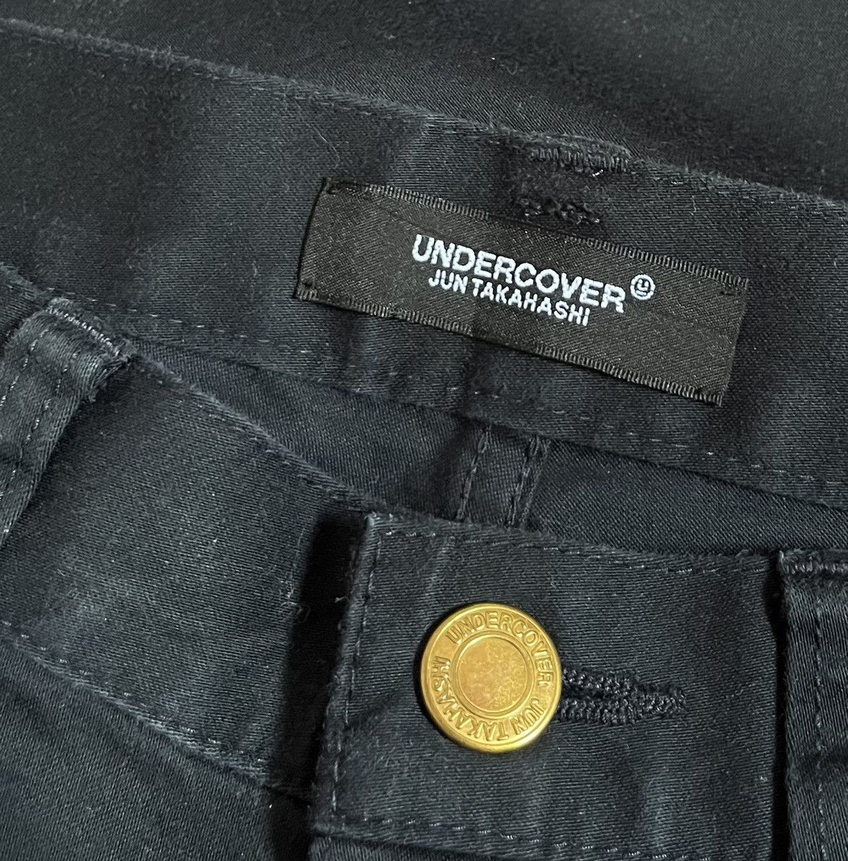 Undercover Undercover lightning bolt zip black trousers Size US 26 / EU 42 - 5 Thumbnail