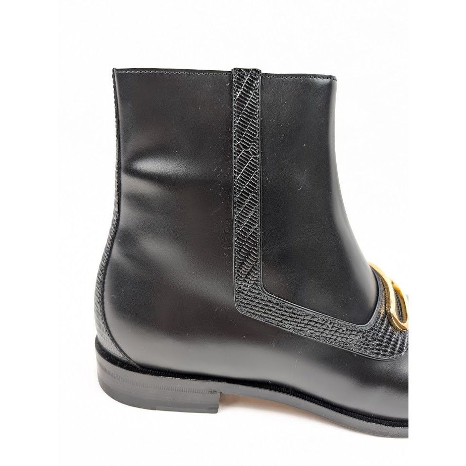 Gucci o1rshd1 Horse Calf Boots in Black Size US 10 / EU 43 - 5 Thumbnail