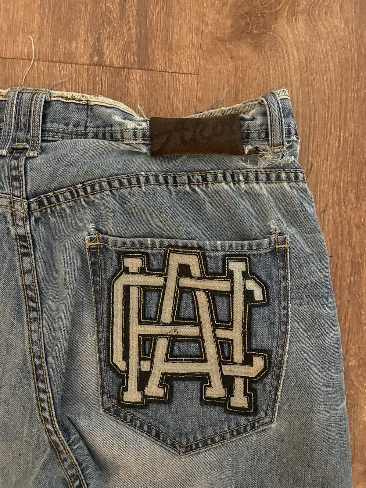 AKOO Crazy Y2K Akoo Ed Hardy/JNCO Type Light Jeans Size US 36 / EU 52 - 5 Thumbnail