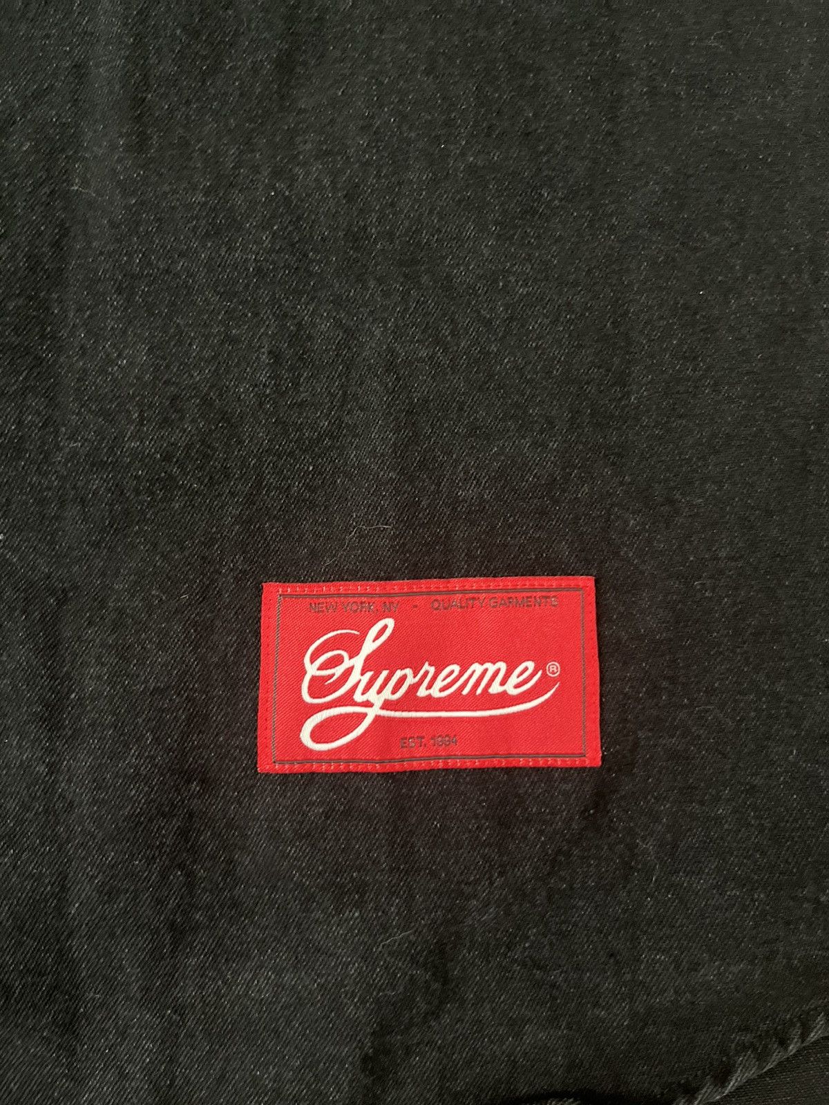 Supreme Supreme Patches Denim Baseball Jersey Size US L / EU 52-54 / 3 - 19 Thumbnail