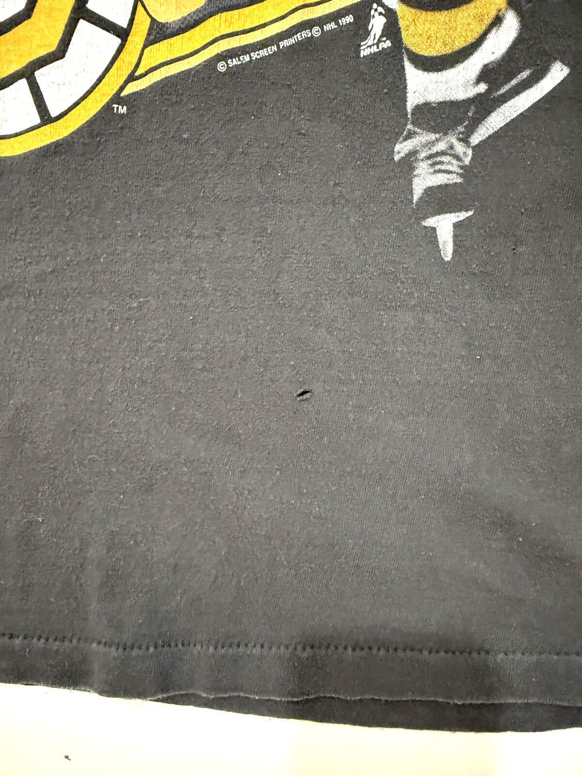 Salomon NHL Boston Bruins Shirt Vintage 90s MED Hockey Salem RARE Size US M / EU 48-50 / 2 - 8 Thumbnail
