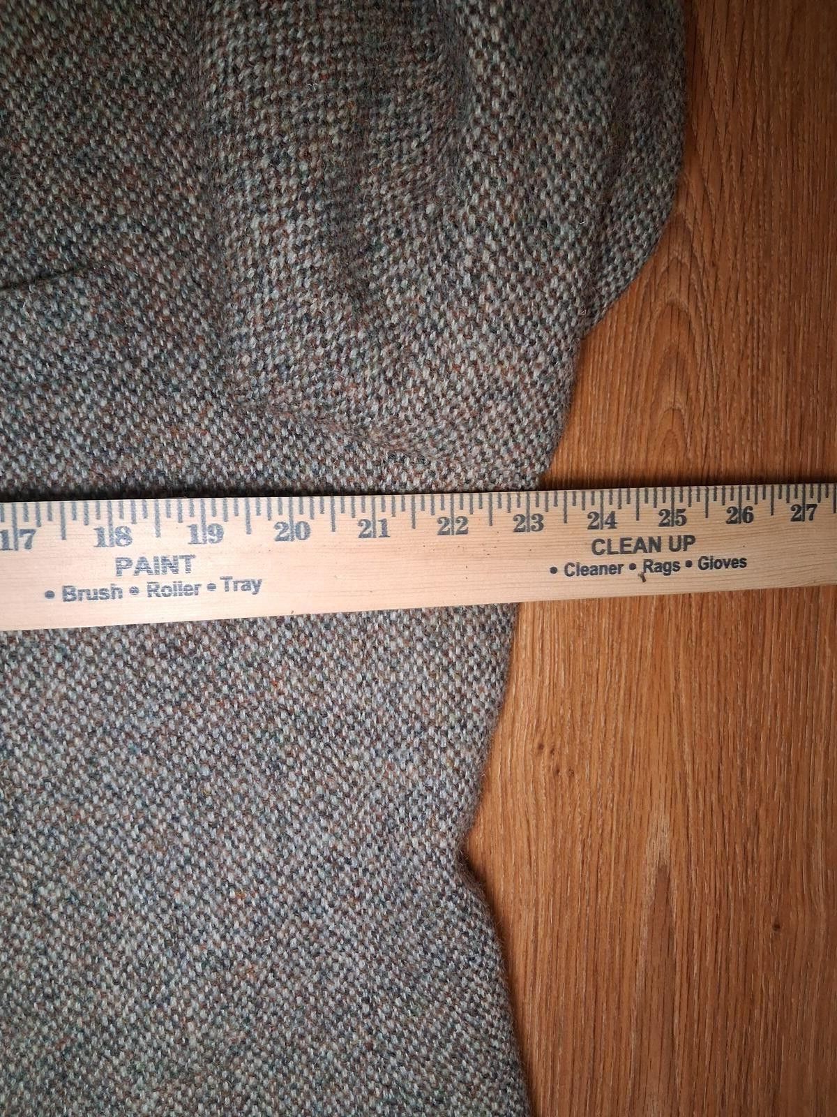 Harris Tweed Harris Tweed Sport Coat Mens 44R Beige Virgin Wool Donegal Size 44R - 11 Thumbnail