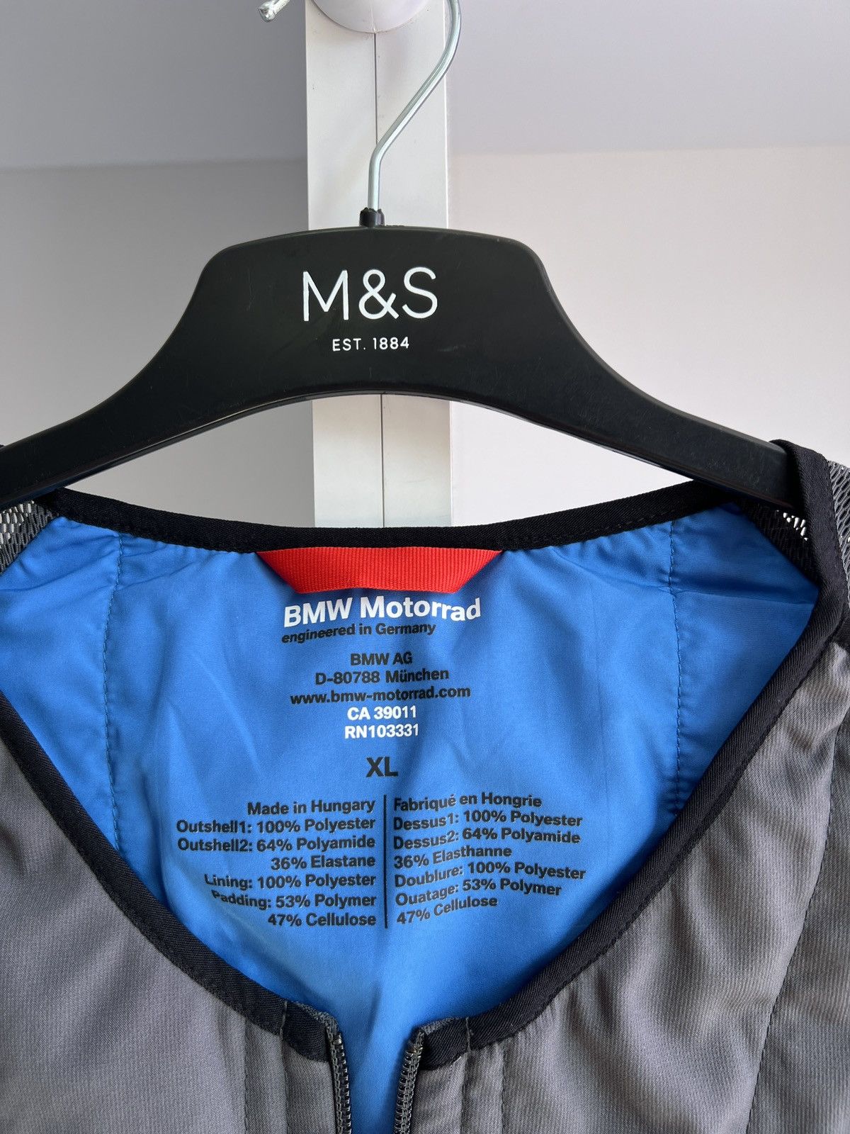 BMW × Vintage Vintage Bmw motorrad racing vest Size US XL / EU 56 / 4 - 6 Thumbnail