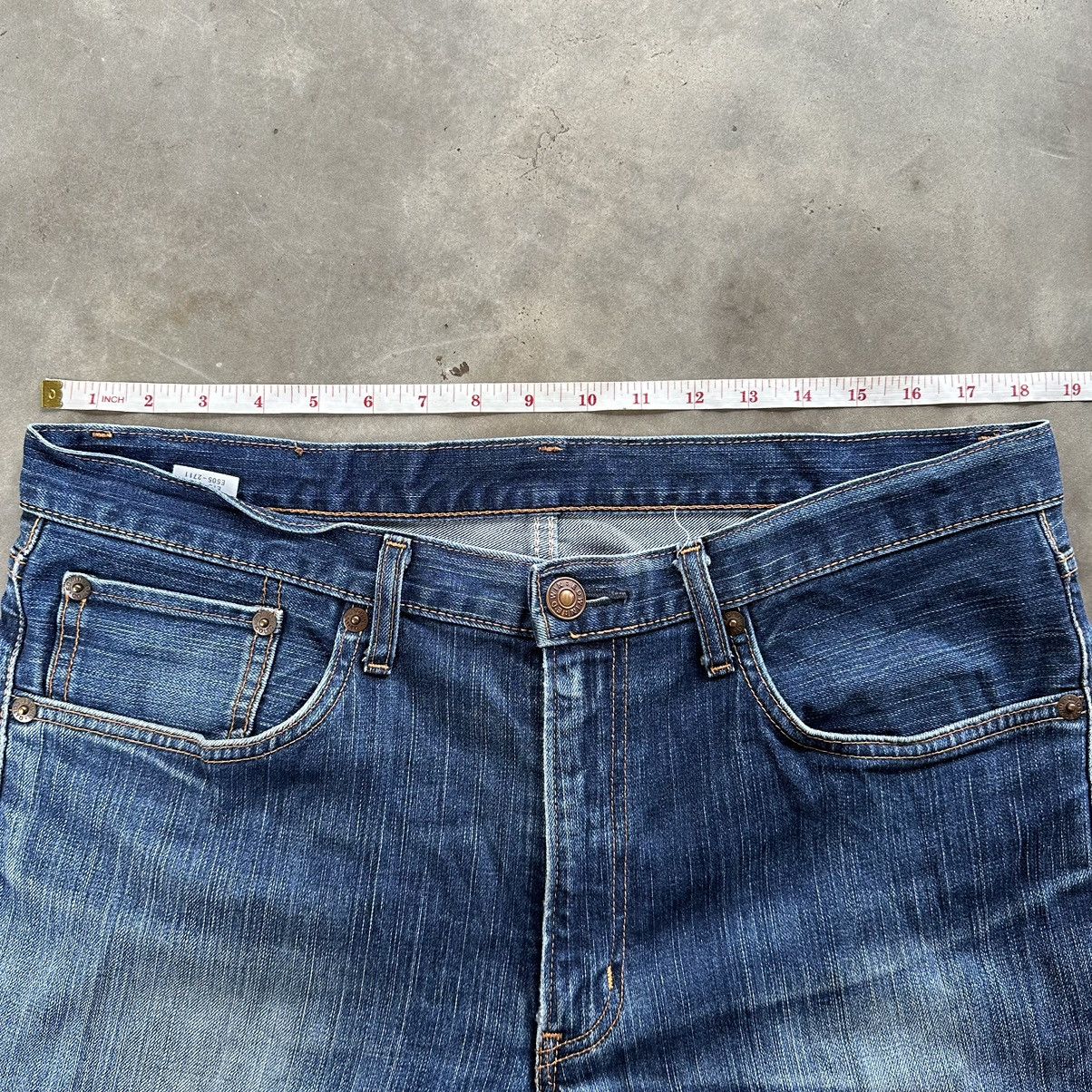 Japanese Brand Vintage Edwin Raw Faded Denim Jean Made In Japan Size 36 Size US 36 / EU 52 - 9 Thumbnail