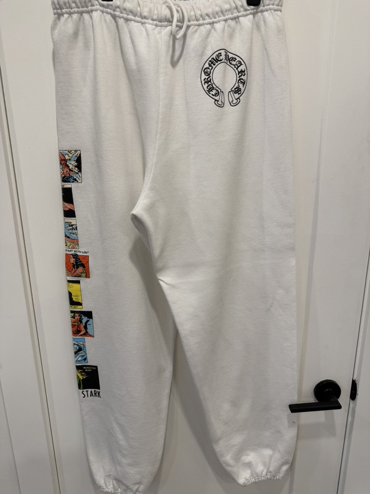 Chrome Hearts Jesse Jo Stark x Chrome Hearts Art Basel Sweatpants Size US 36 / EU 52 - 1 Thumbnail